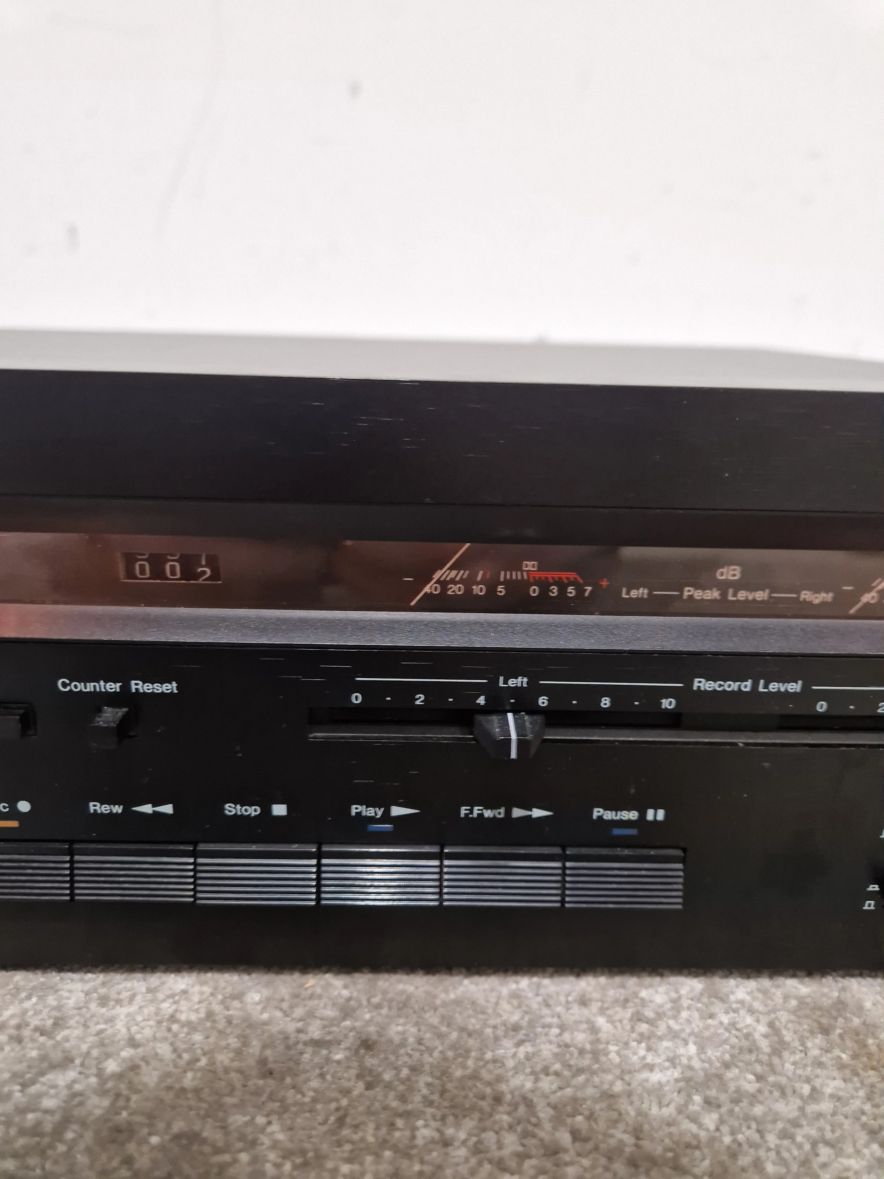 Nakamichi 480 2 Head - Cassette Deck - Black – Cassette Deck - Spares or Repair - Image 4