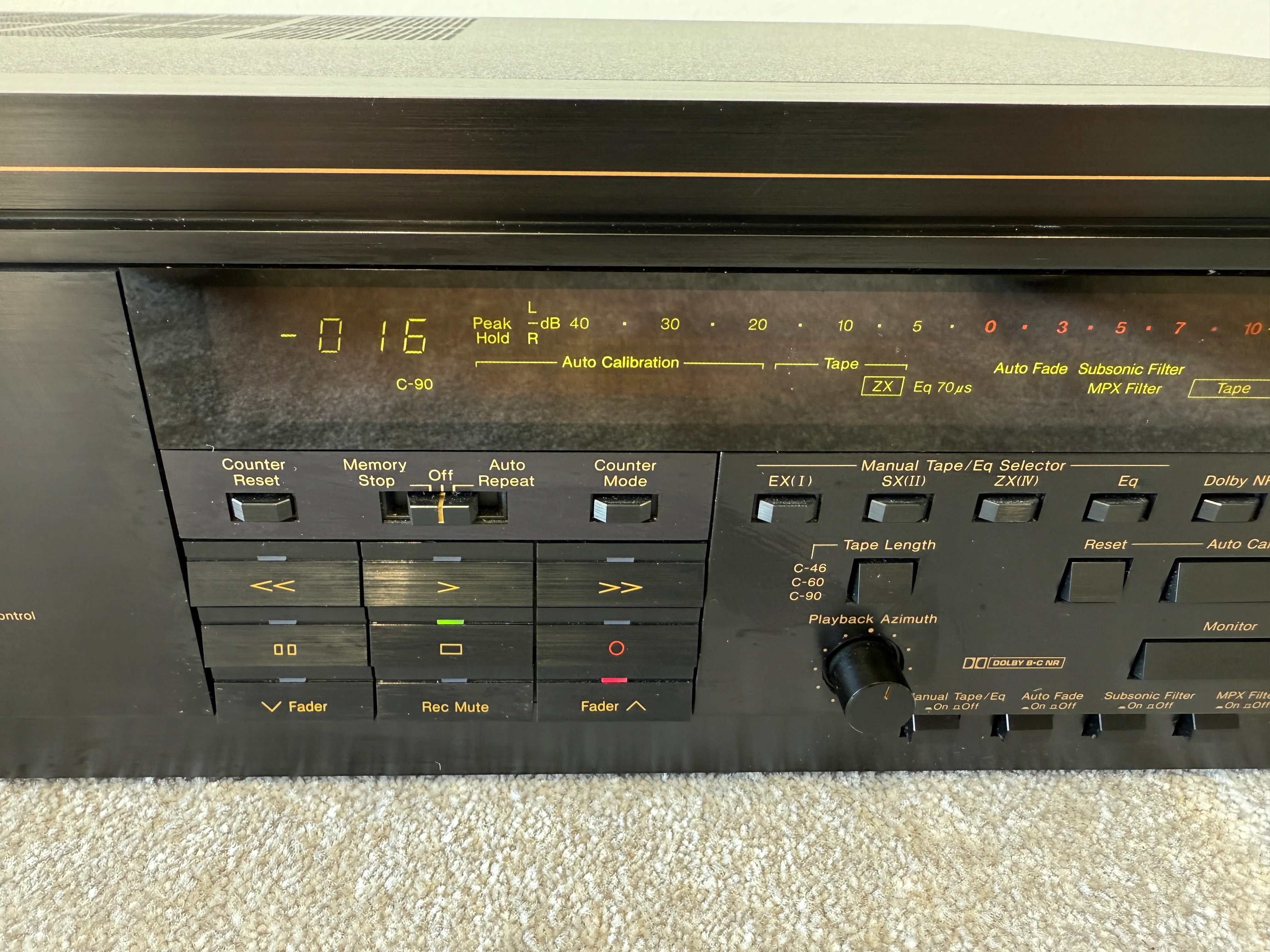 Nakamichi CR-7E High-End Cassette Deck – Flagship 3-Head Recorder Excellent - Image 4