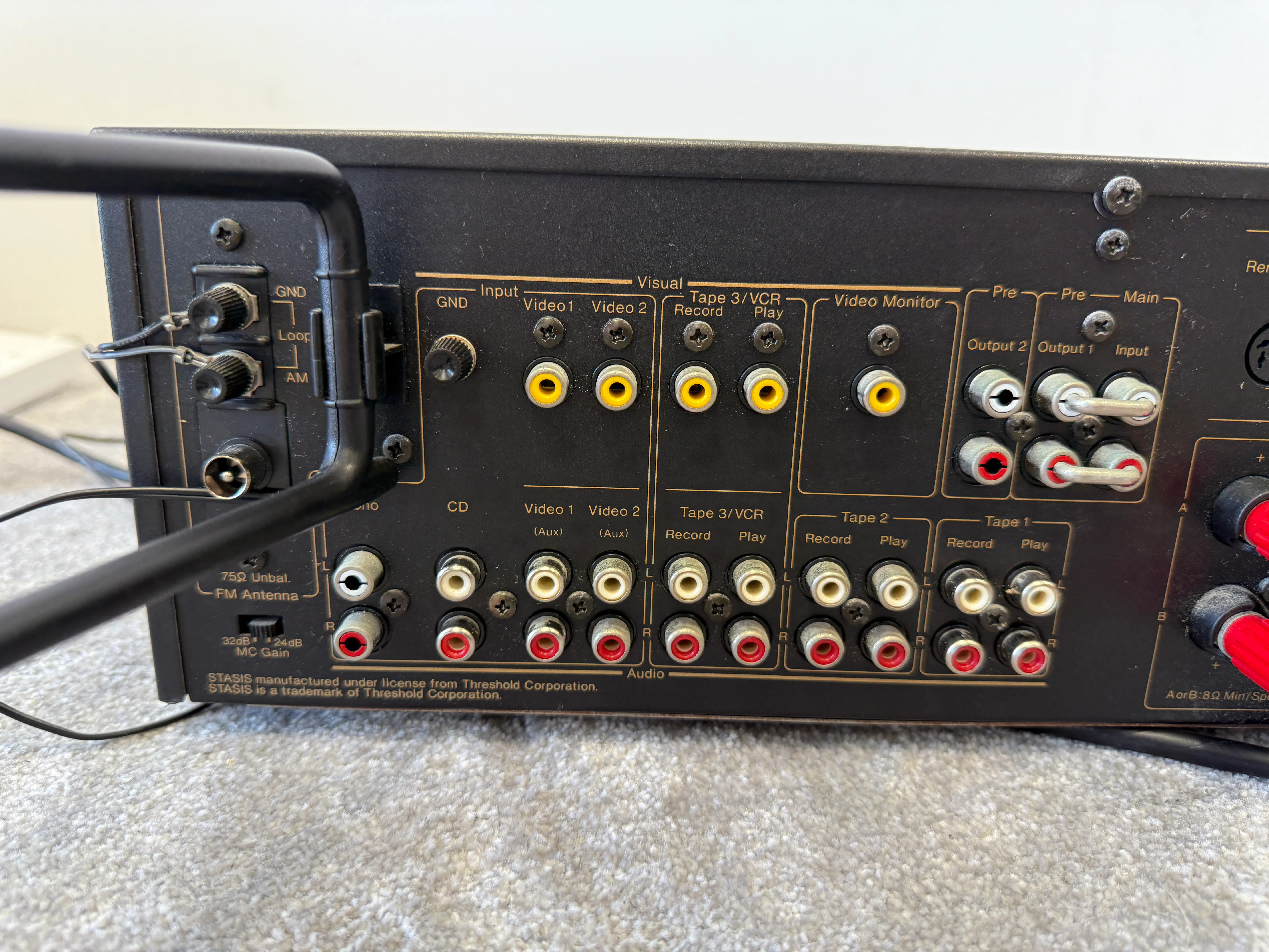 Nakamichi TA-4E Stereo Receiver – Nelson Pass Stasis Design, 100W Excellent - Image 11