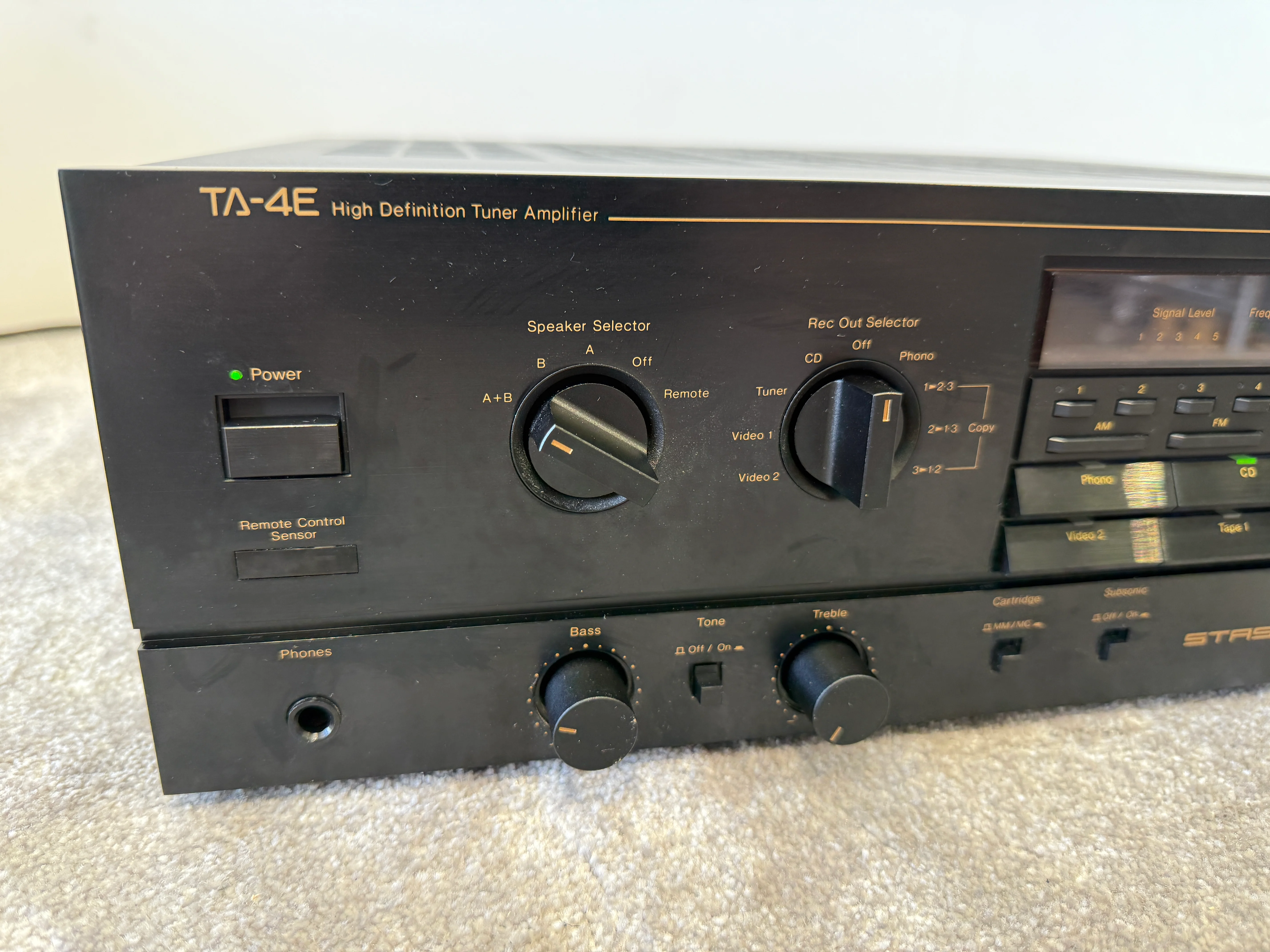 Nakamichi TA-4E Stereo Receiver – Nelson Pass Stasis Design, 100W Excellent - Image 2