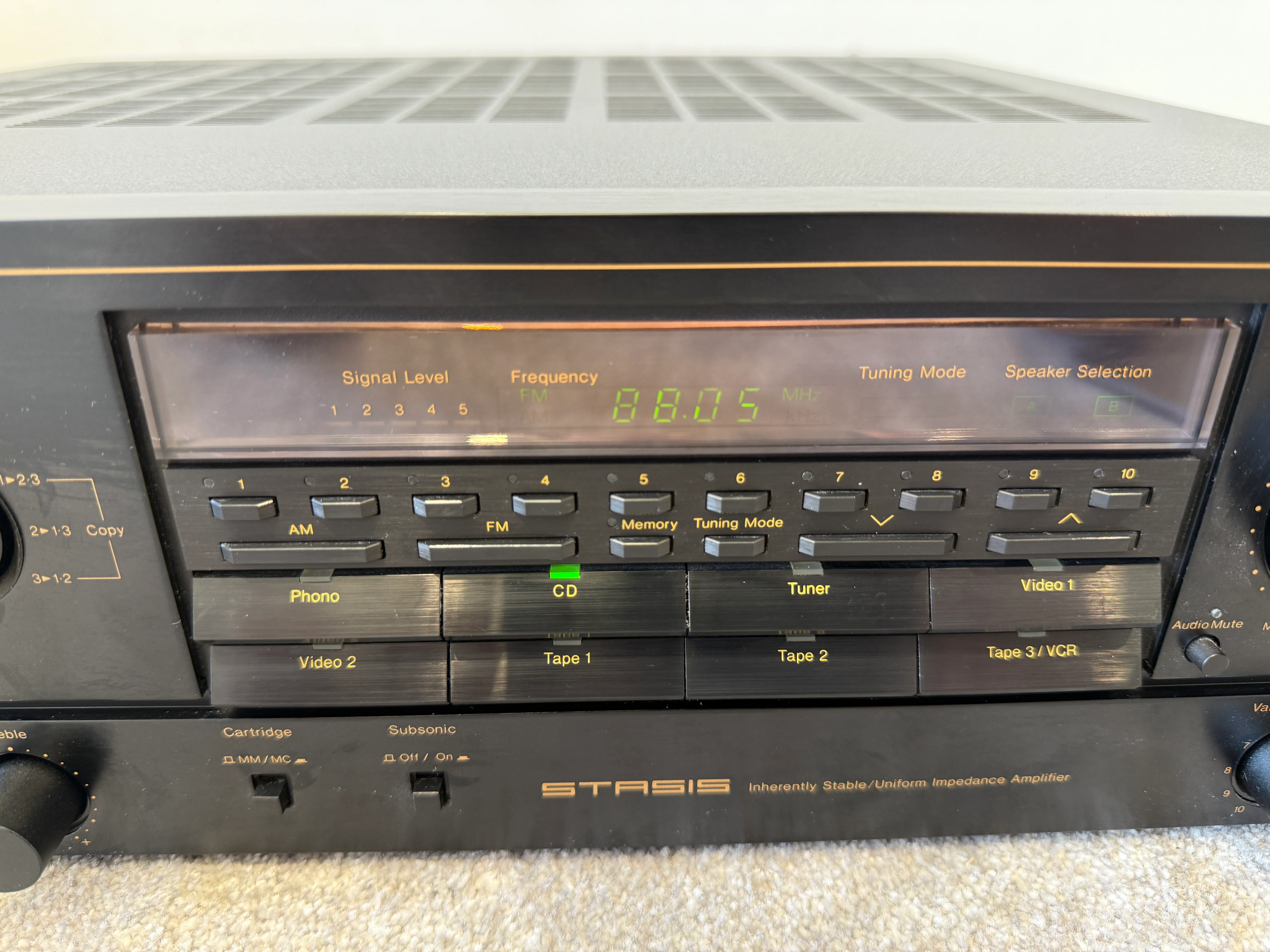 Nakamichi TA-4E Stereo Receiver – Nelson Pass Stasis Design, 100W Excellent - Image 3