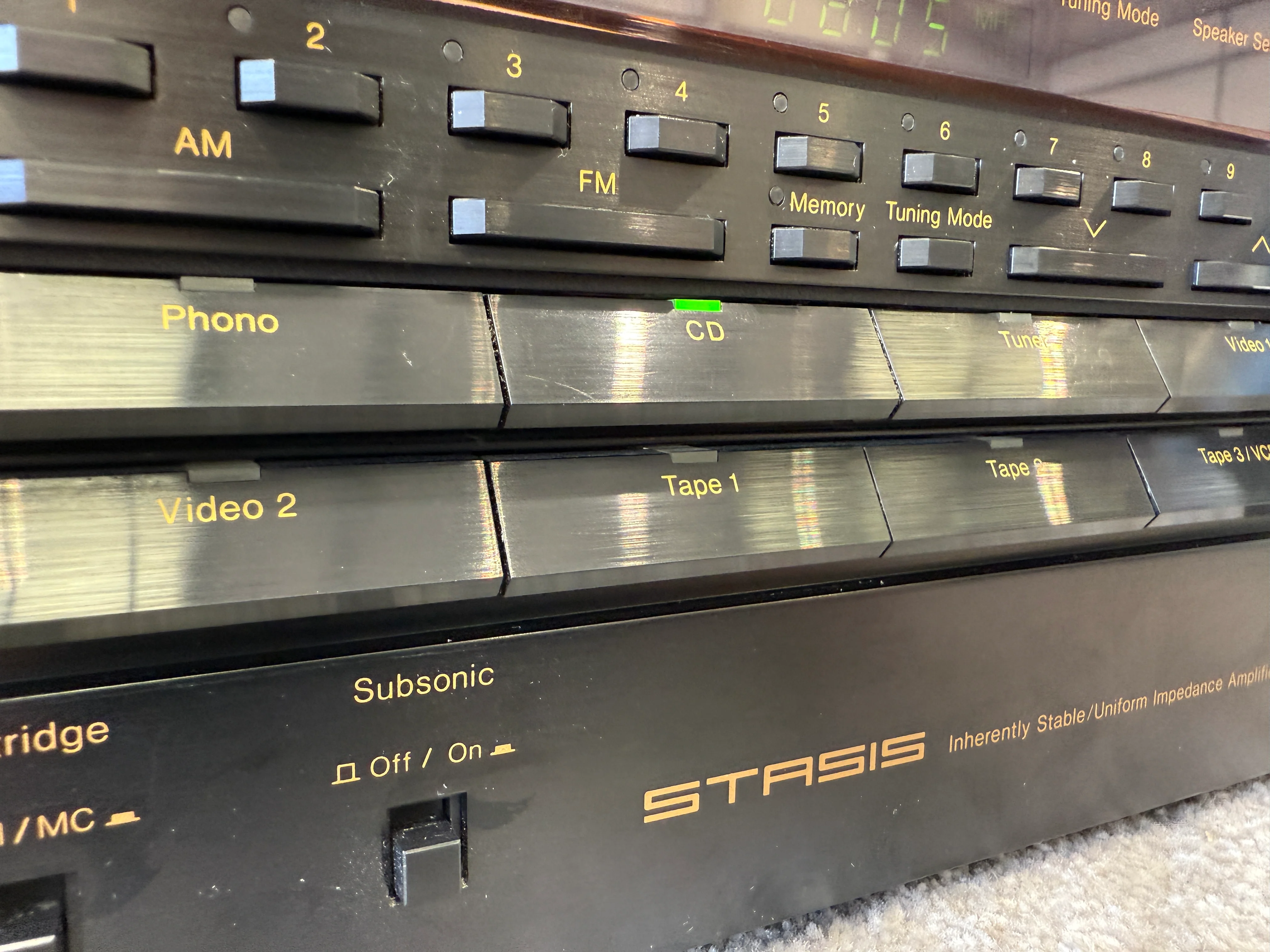 Nakamichi TA-4E Stereo Receiver – Nelson Pass Stasis Design, 100W Excellent - Image 4