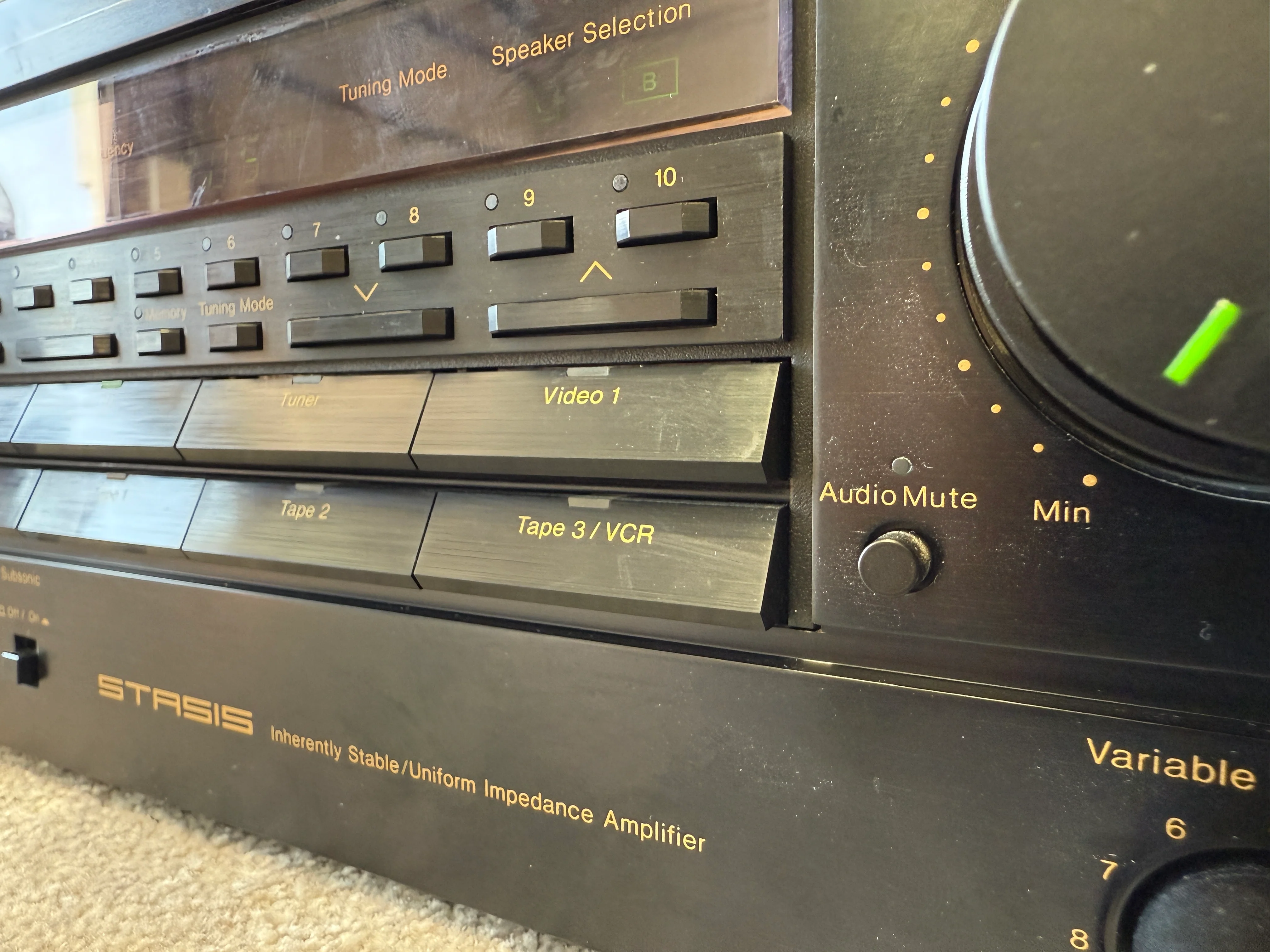 Nakamichi TA-4E Stereo Receiver – Nelson Pass Stasis Design, 100W Excellent - Image 5