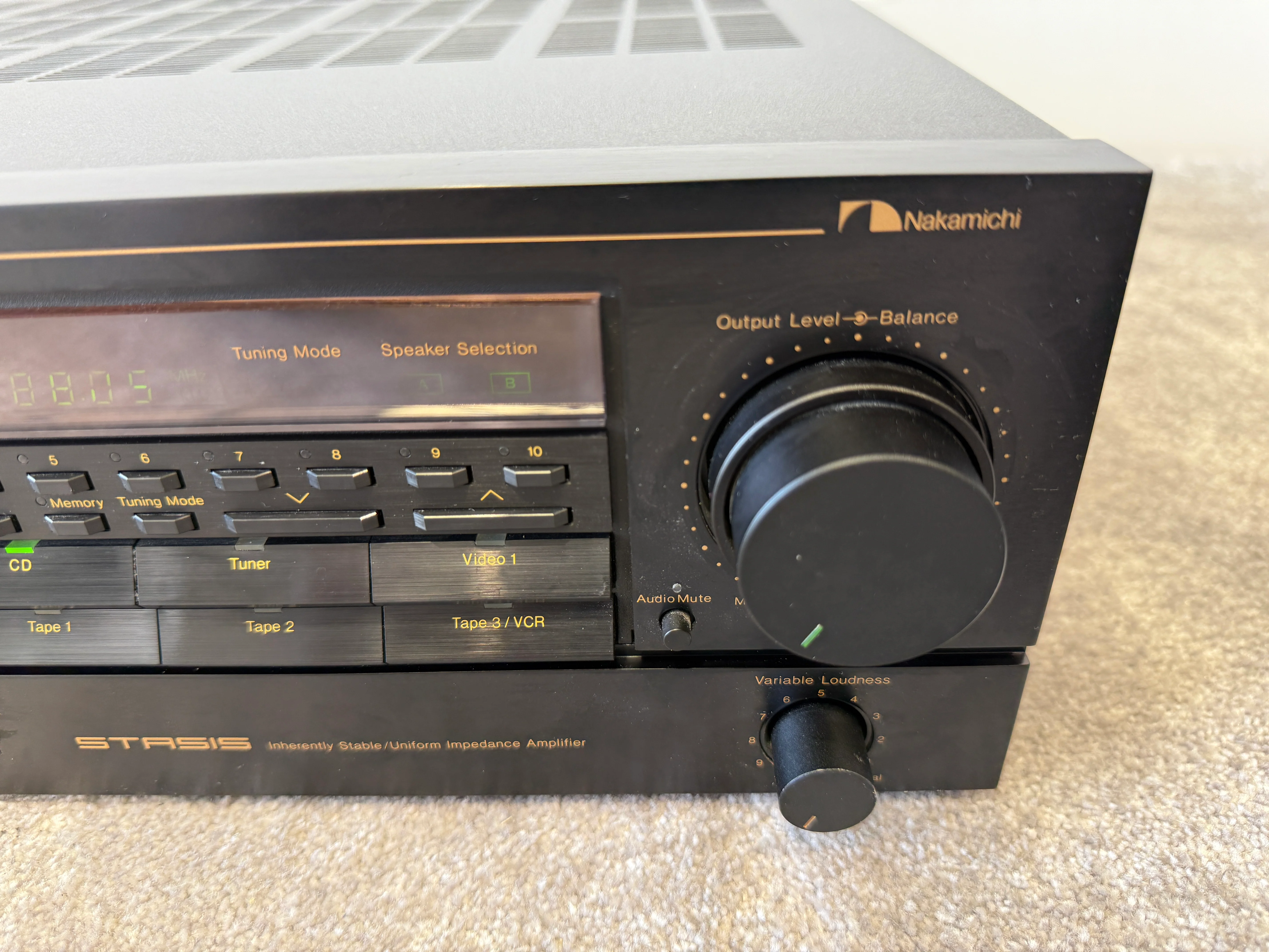 Nakamichi TA-4E Stereo Receiver – Nelson Pass Stasis Design, 100W Excellent - Image 6