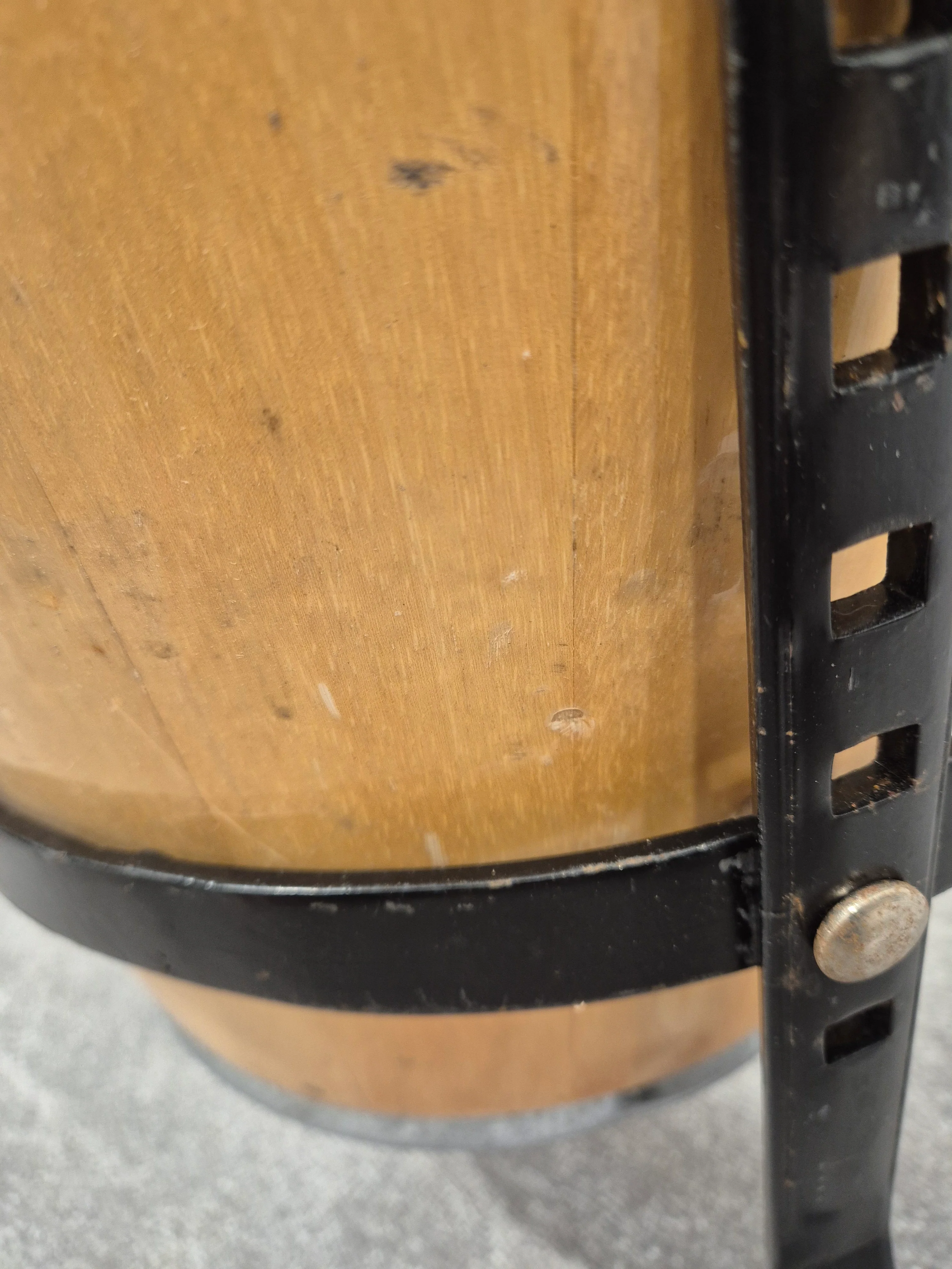 Natal Fuego Congas Natural - 12 and 13inch w/ Stands - Image 5