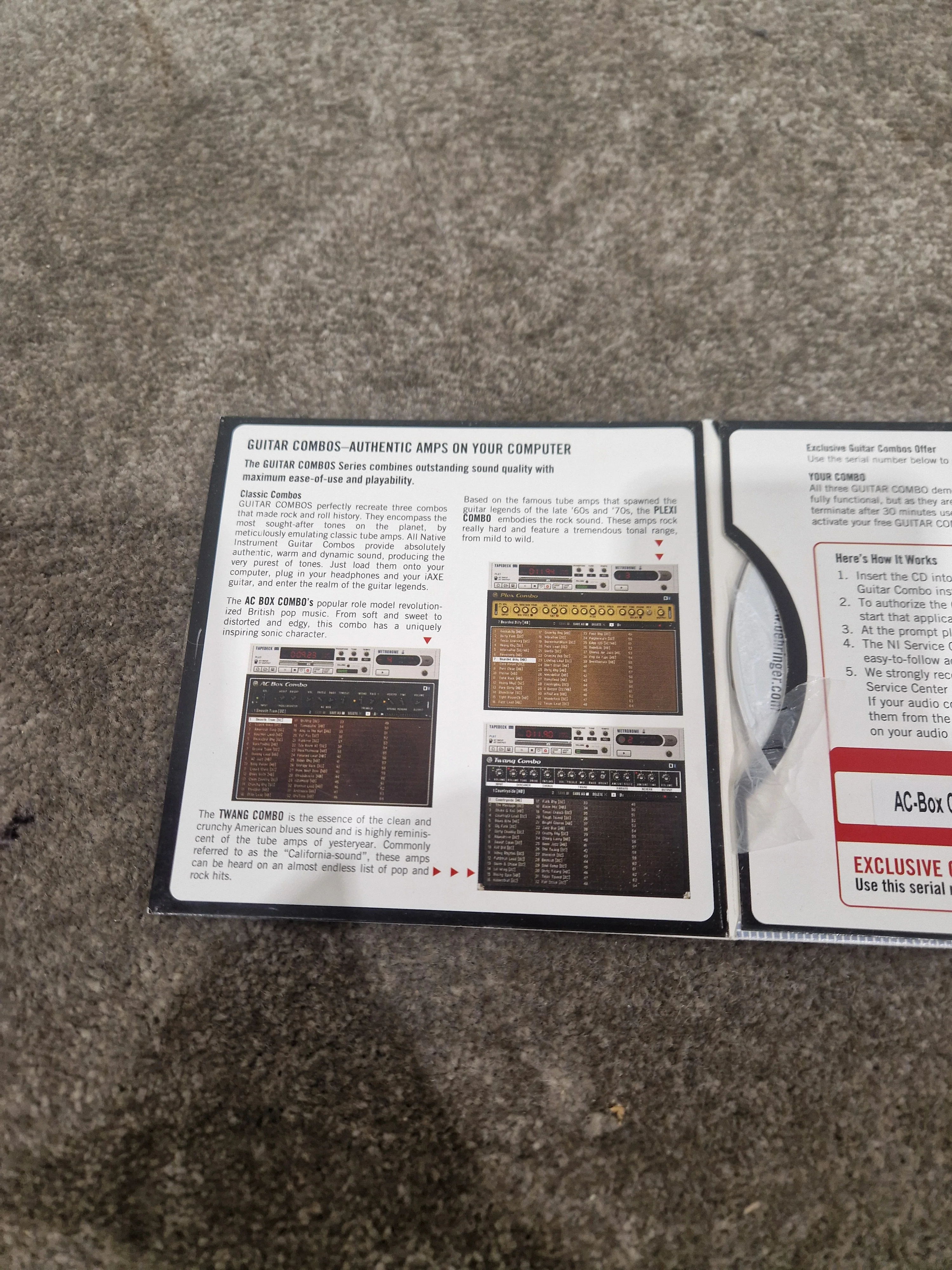 Native instruments Guitar combos software - Excellent w/ Original Box - Image 6