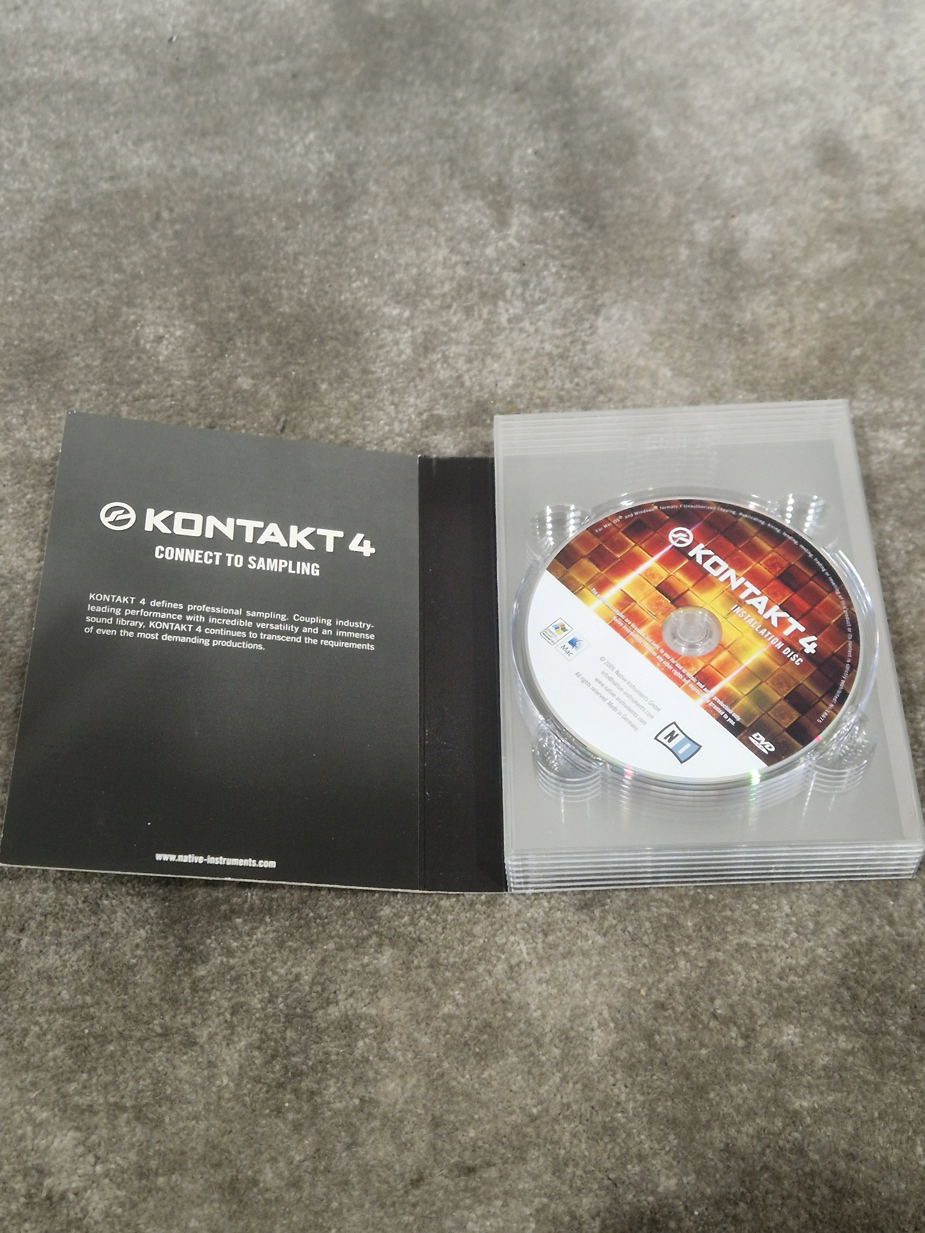 Native instruments Kontakt 4 Software - Excellent w/ Manuals - Image 2