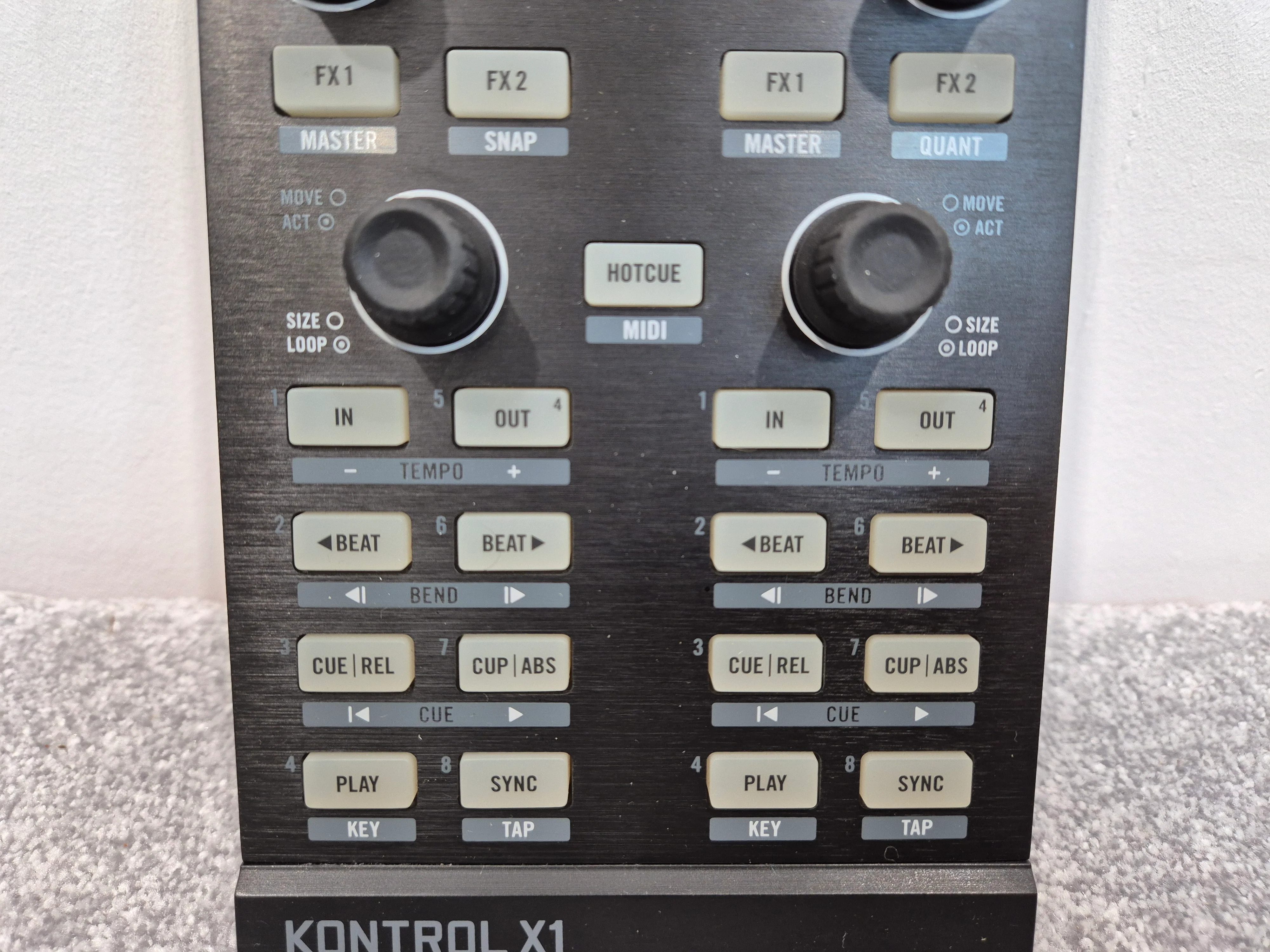 Native Instruments Traktor Kontrol X1 DJ Controller - Intuitive Touch Controls, Compact Design - Excellent w/ Soft Case - Image 2