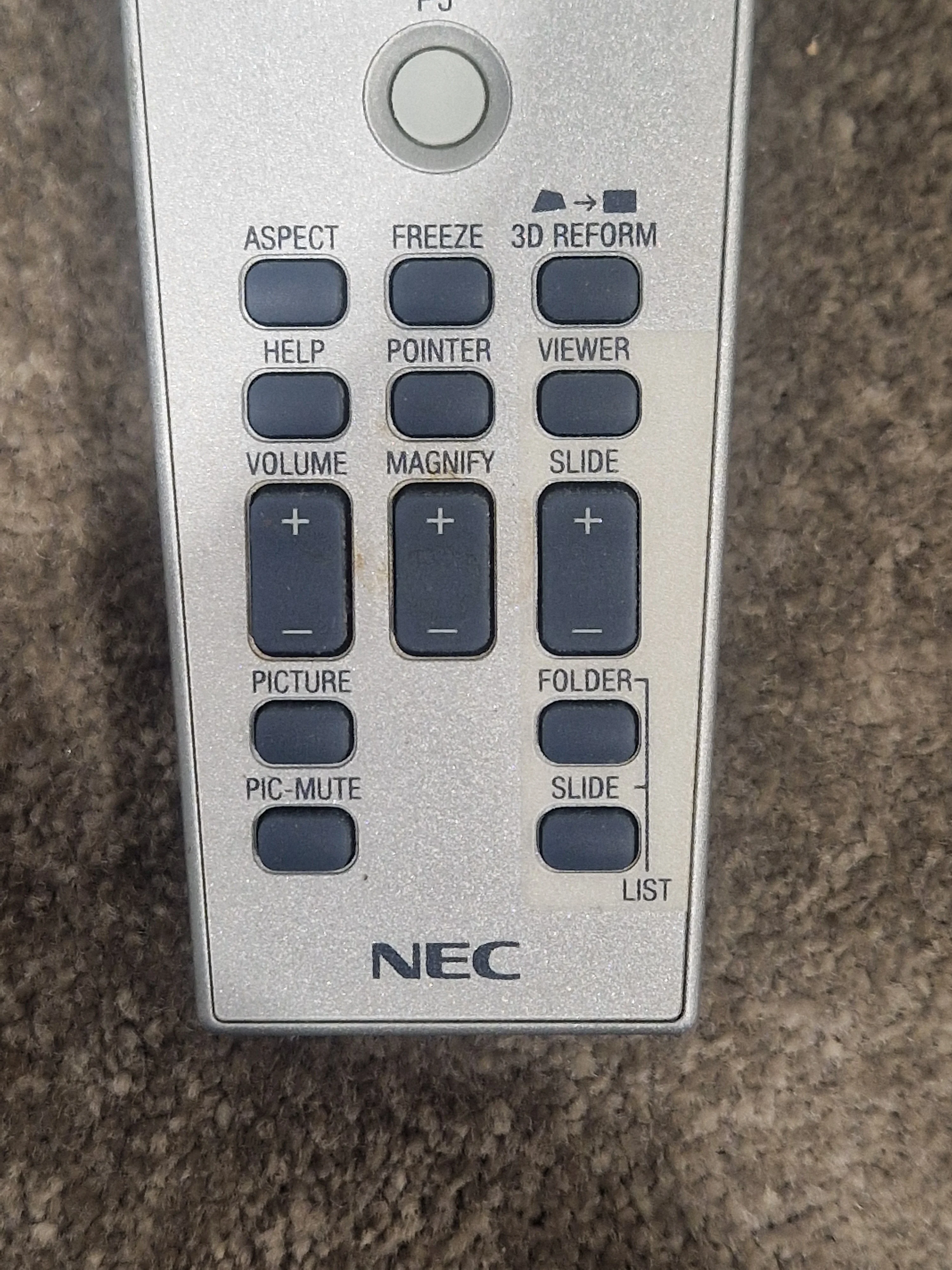 NEC RD-394E Projector Remote Controller - Compact Design - Excellent - Image 4