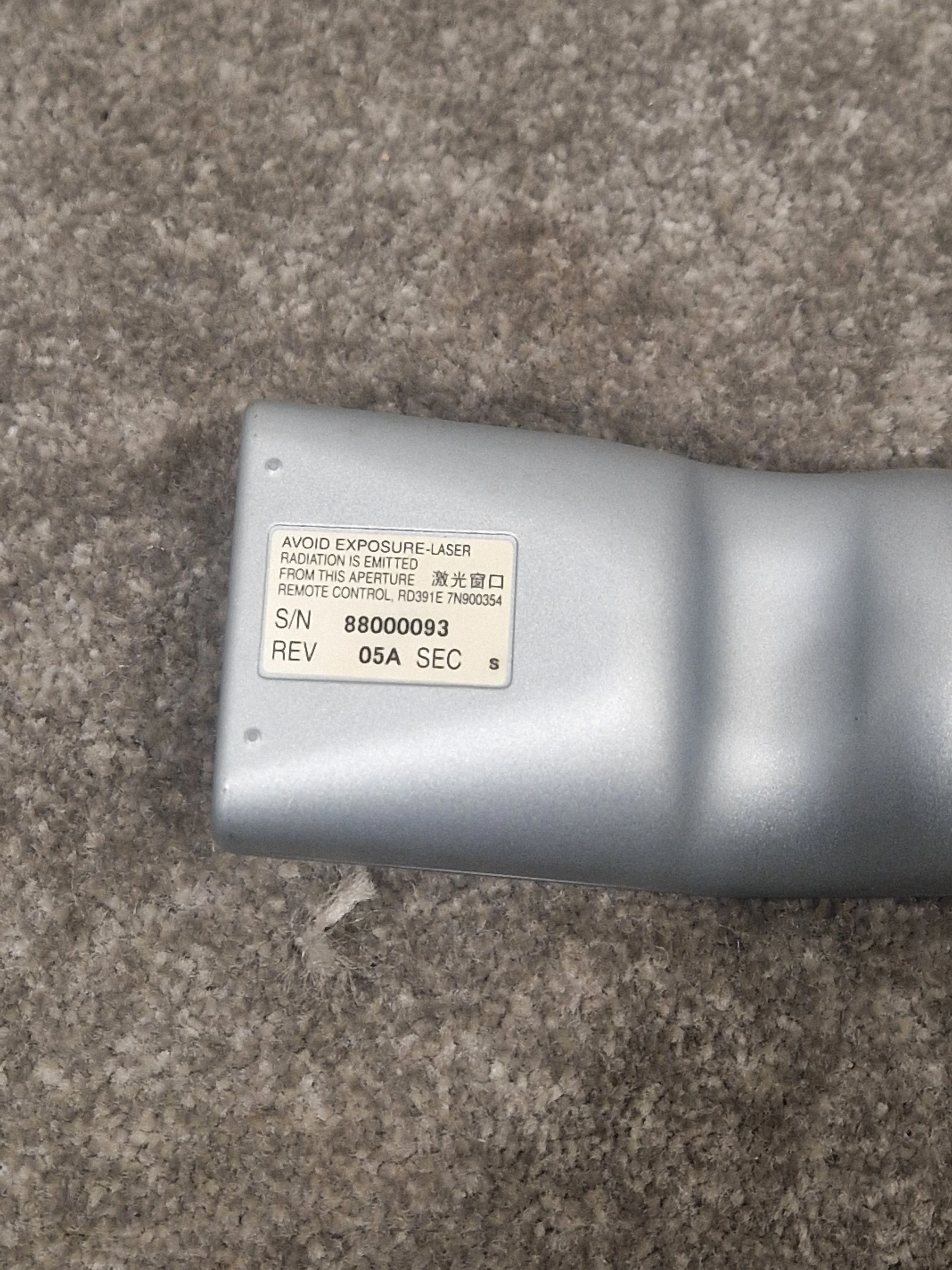 NEC RD-394E Projector Remote Controller - Compact Design - Excellent - Image 8