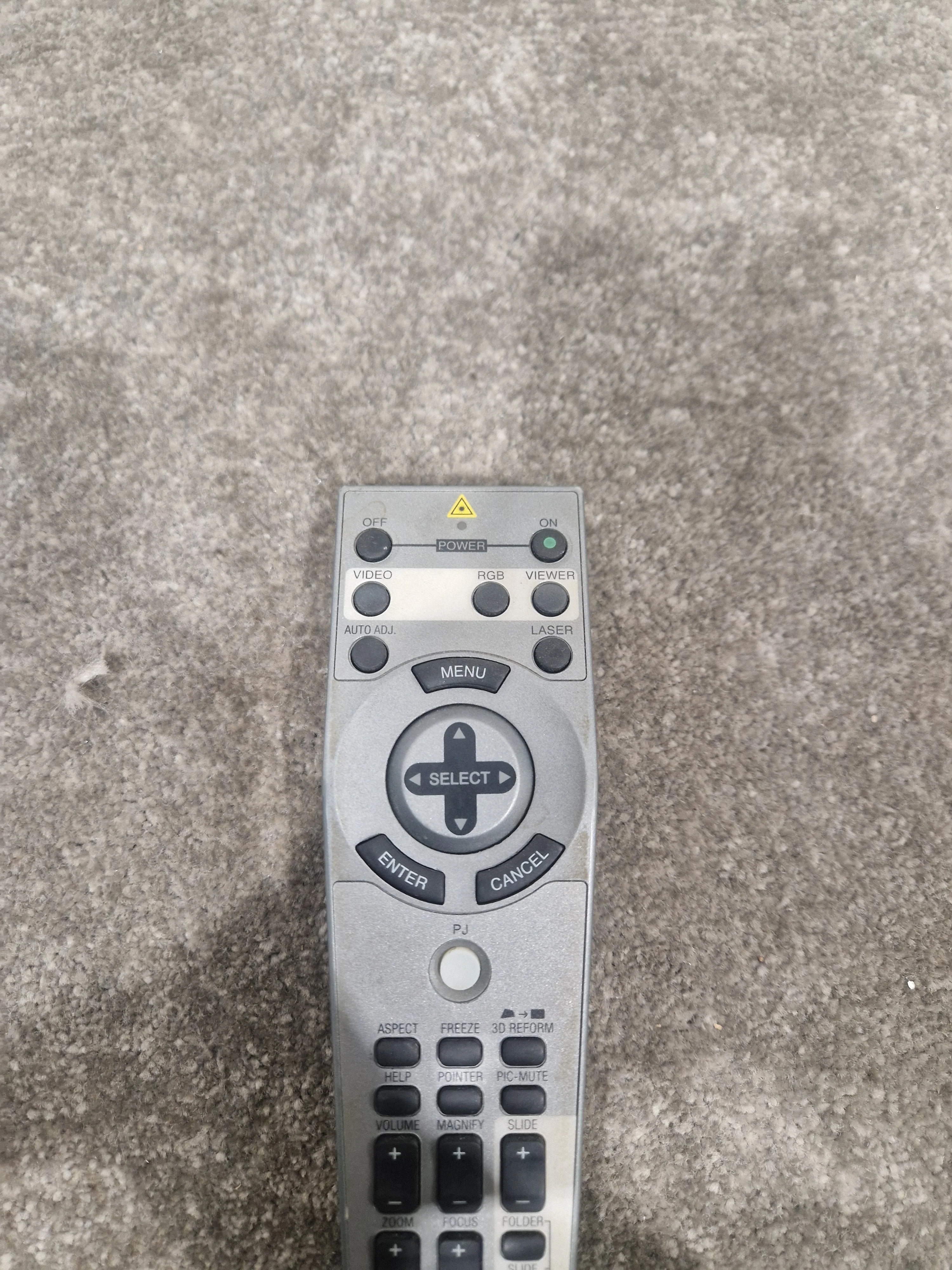NEC RD-394E Projector Remote Controller - Reliable Control Device - Good - Image 2