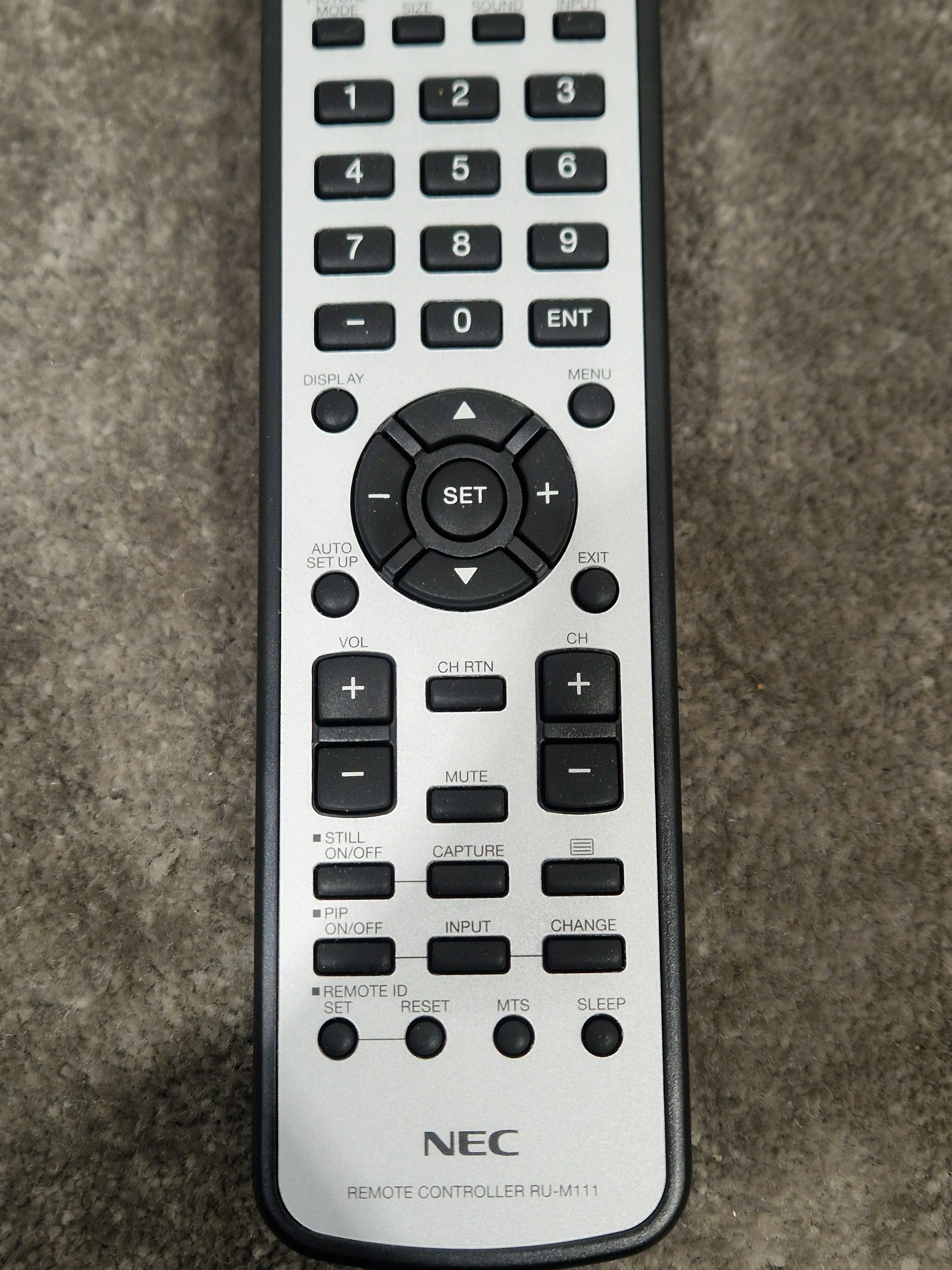NEC Remote Control RU-M111 - Versatile Control Device - Excellent - Image 5