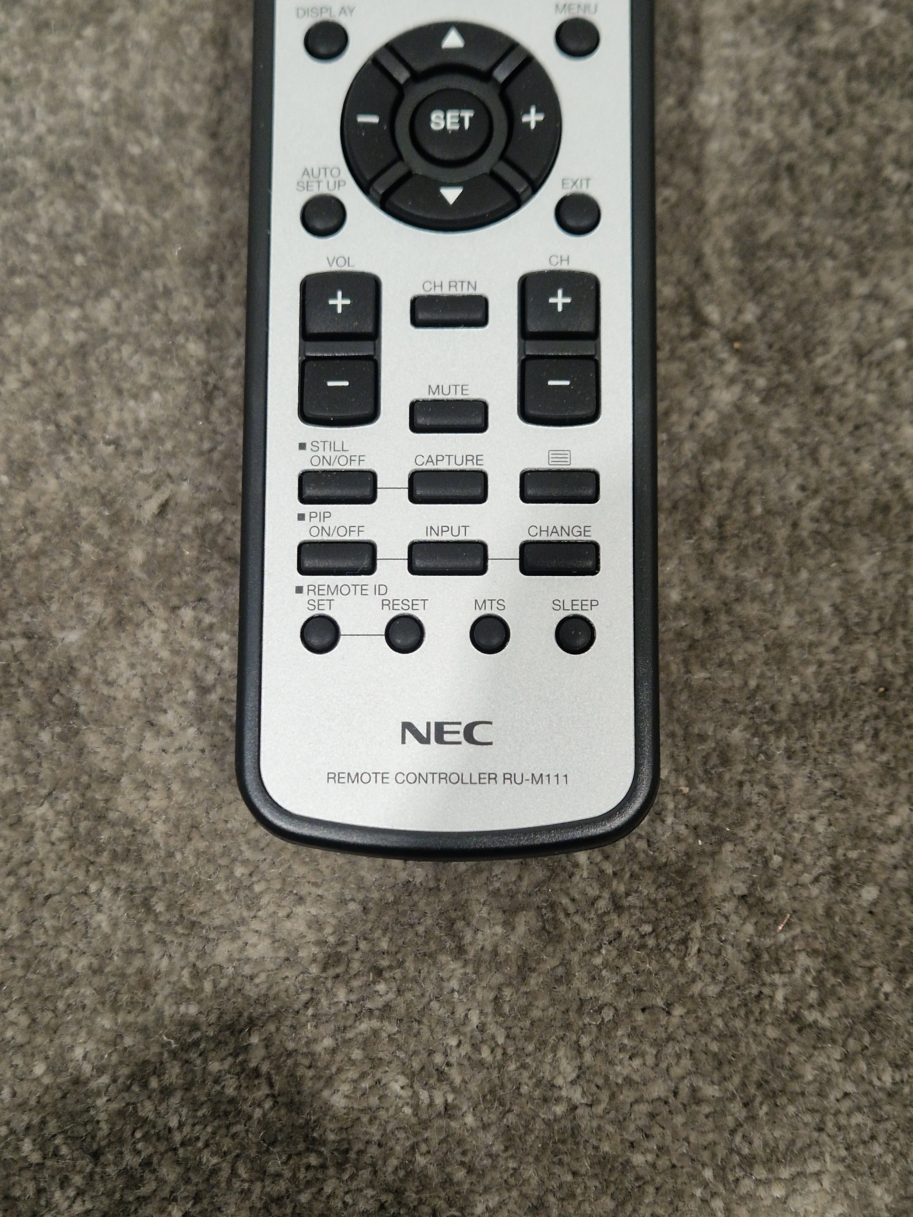 NEC Remote Control RU-M111 - Versatile Control Device - Excellent - Image 6