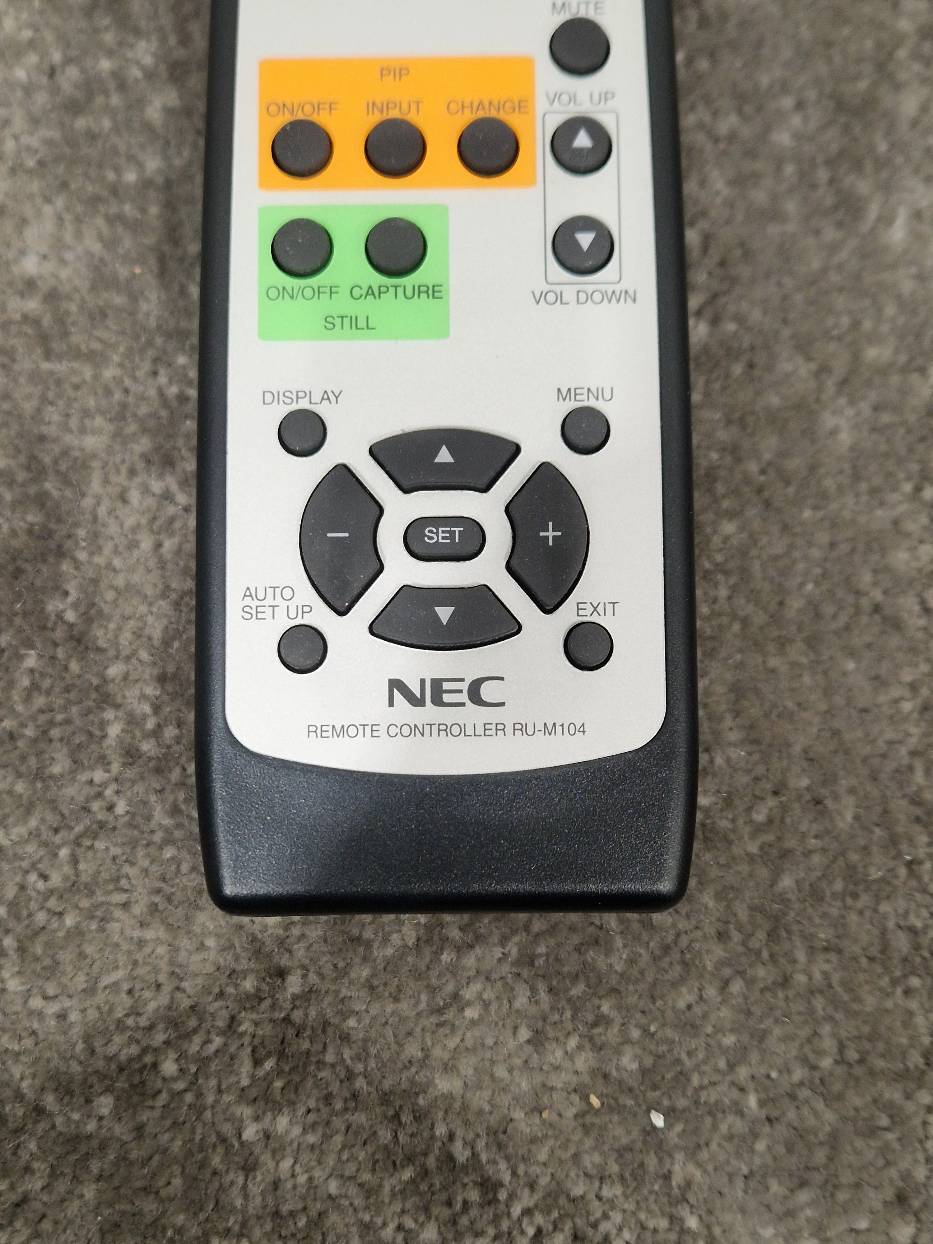 NEC RU-M104 Remote Control - Versatile Multi-Device Control - Excellent - Image 7