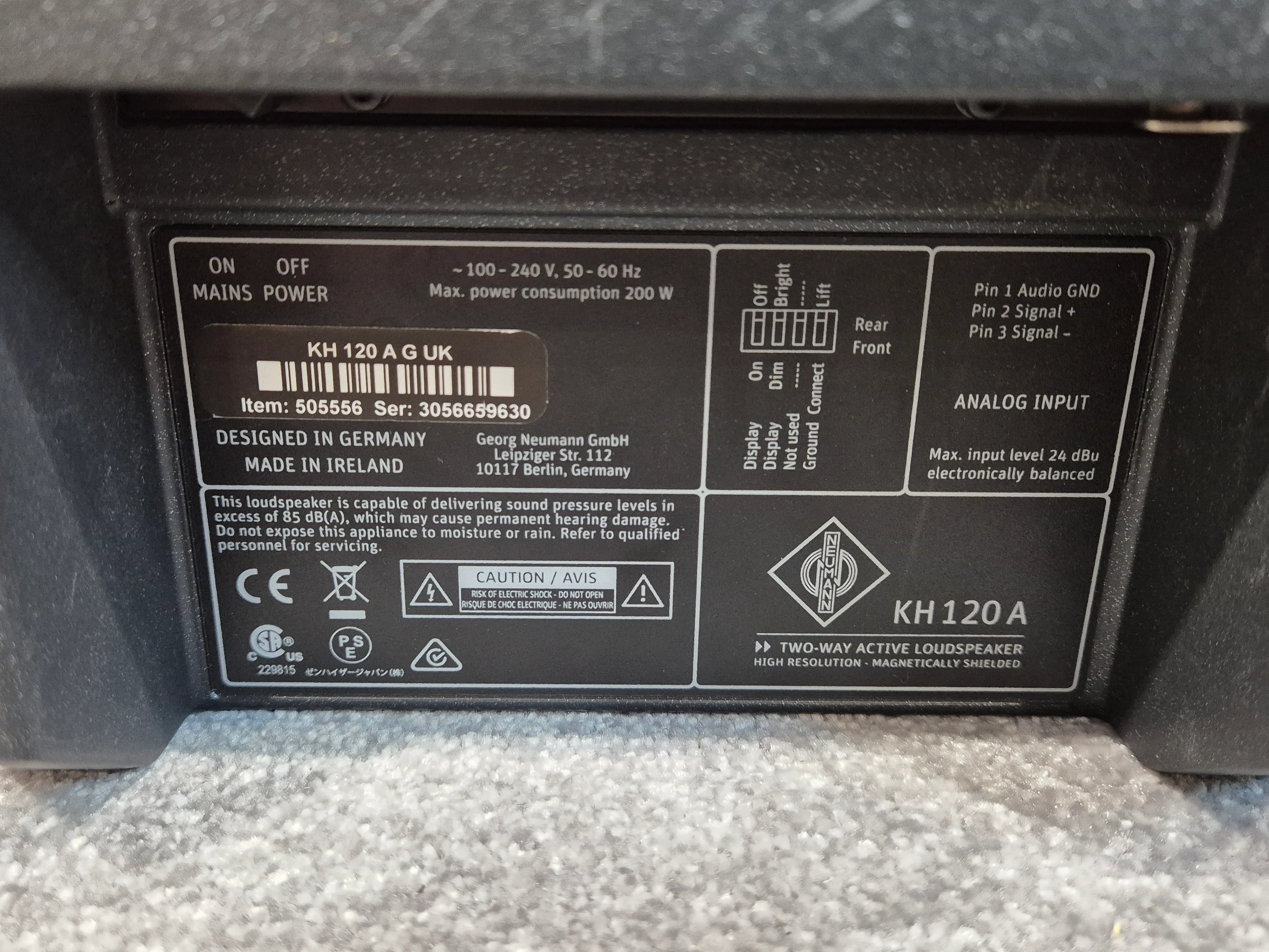 Neumann KH 120 A - Compact Studio Monitors (Pair) - Image 10