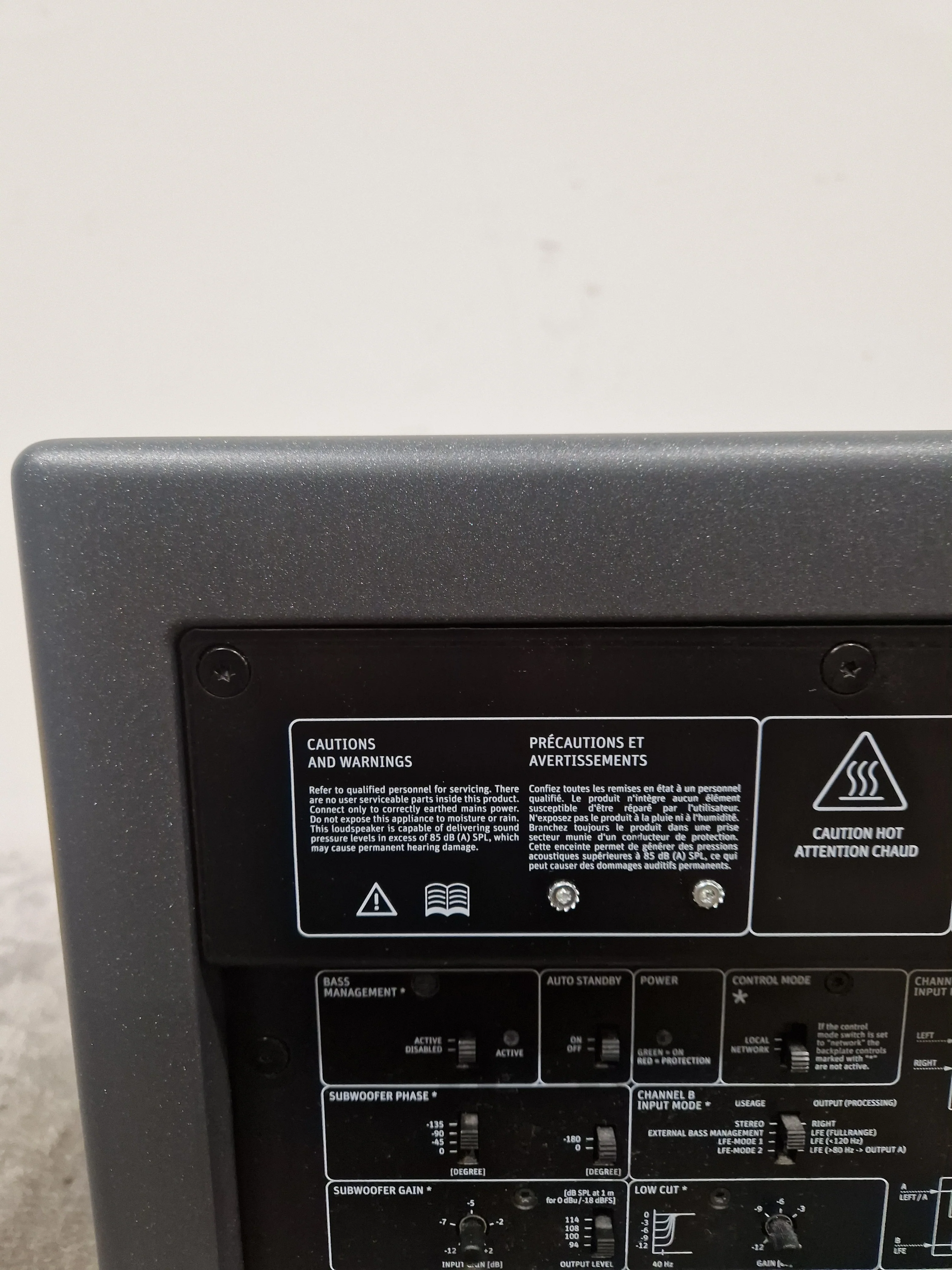 Neumann KH-750 DSP Subwoofer - DSP-Controlled Sub - Excellent w/ Original Box & Power Cable - Image 5