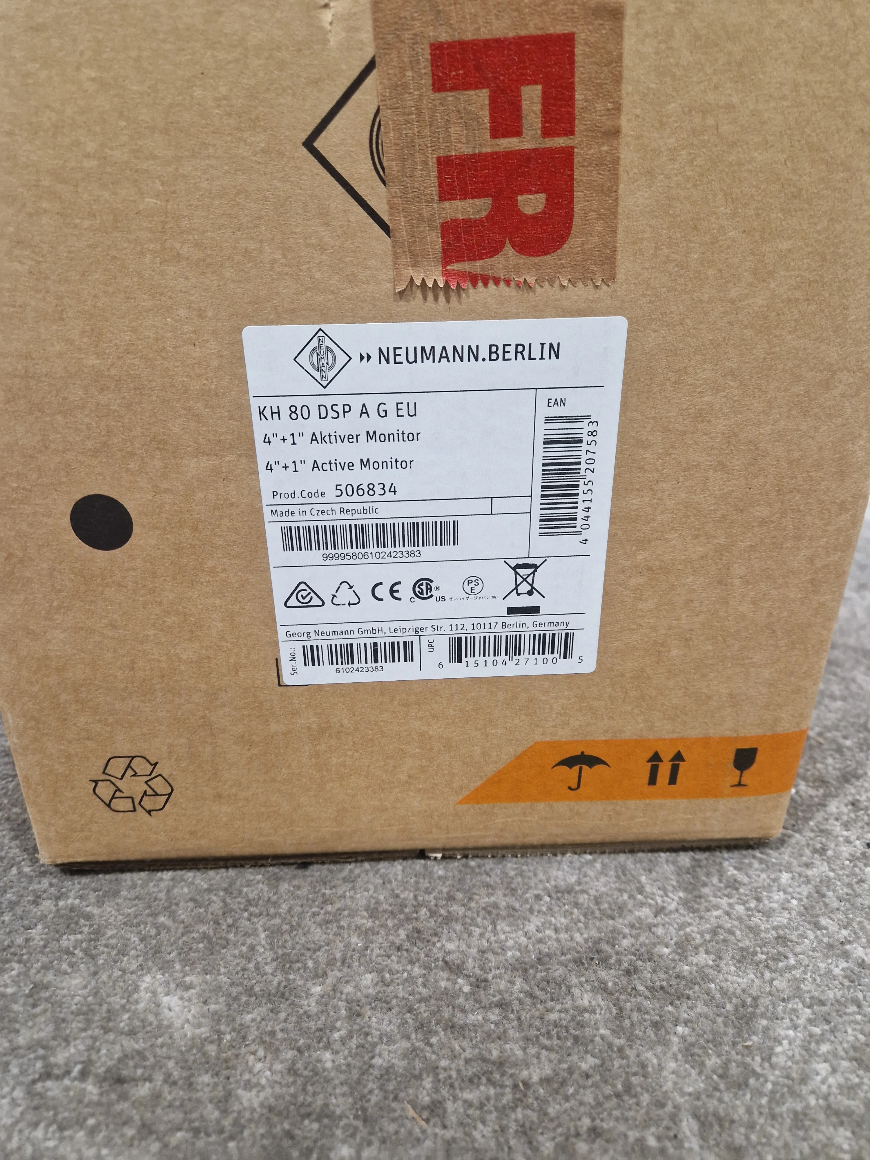 Neumann KH80 DSP Studio Monitor - Precision Audio - Excellent w/ Original Box - Image 16