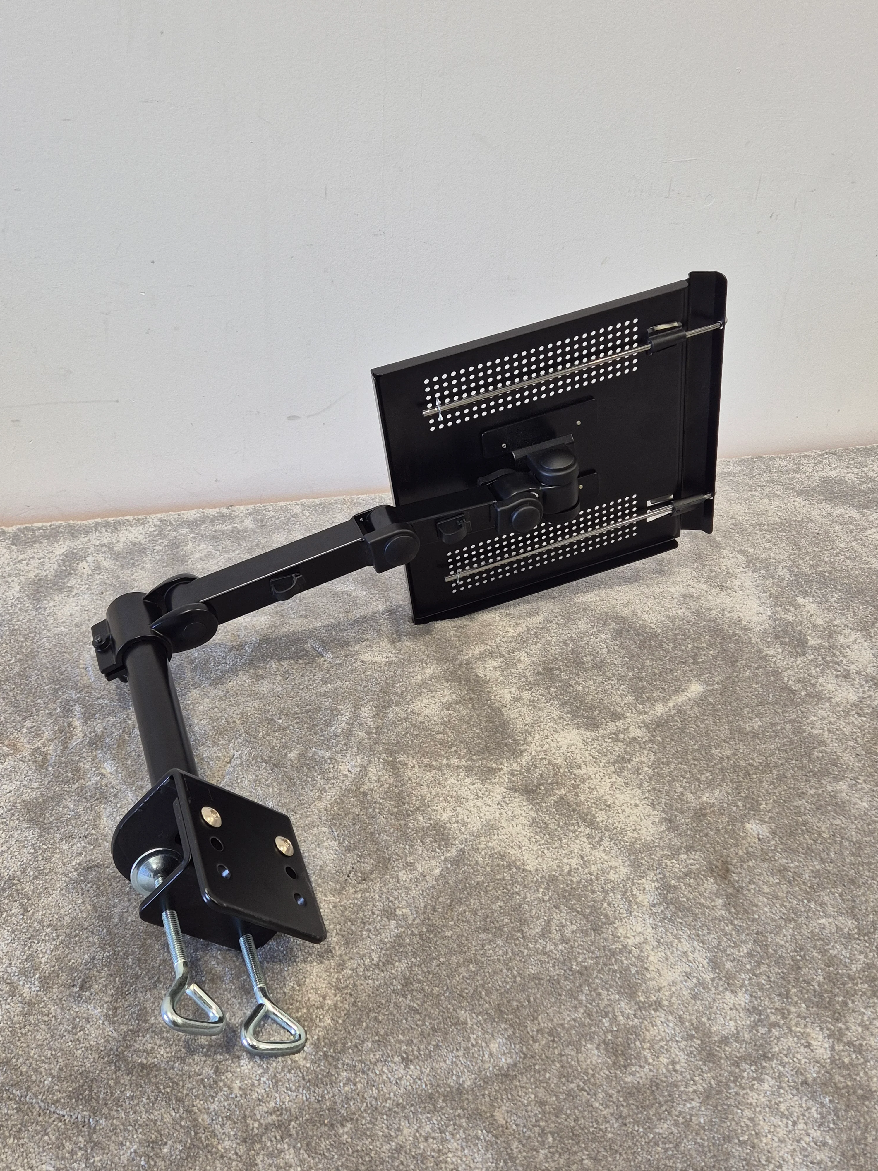 Newstar Adjustable Monitor Stand - Ergonomic Height Adjustment - Excellent - Image 6