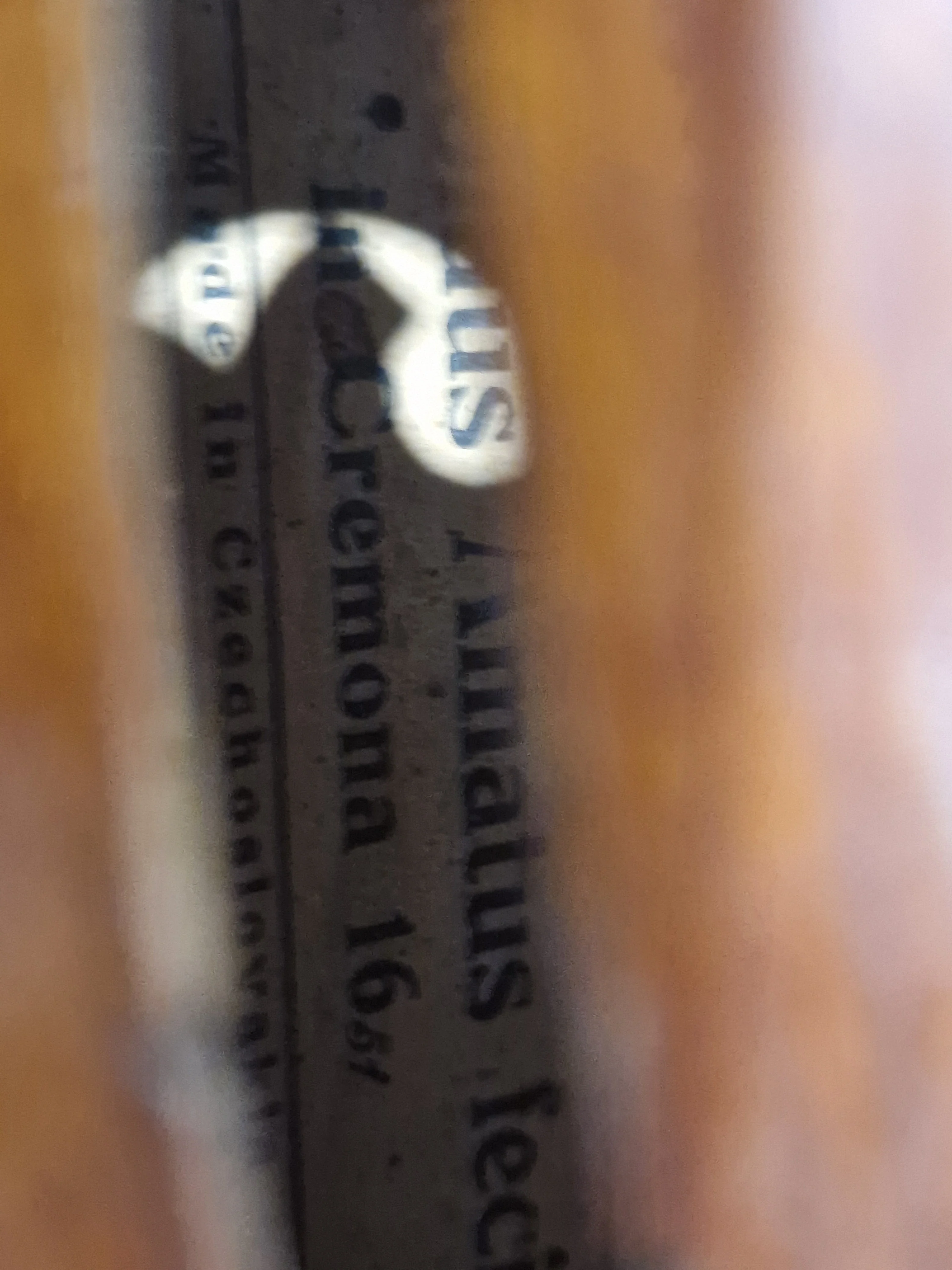 Nicolaus Amatus Copy - Violin - Full Size - Antique Finish - Good w/ Hard Case - Image 3