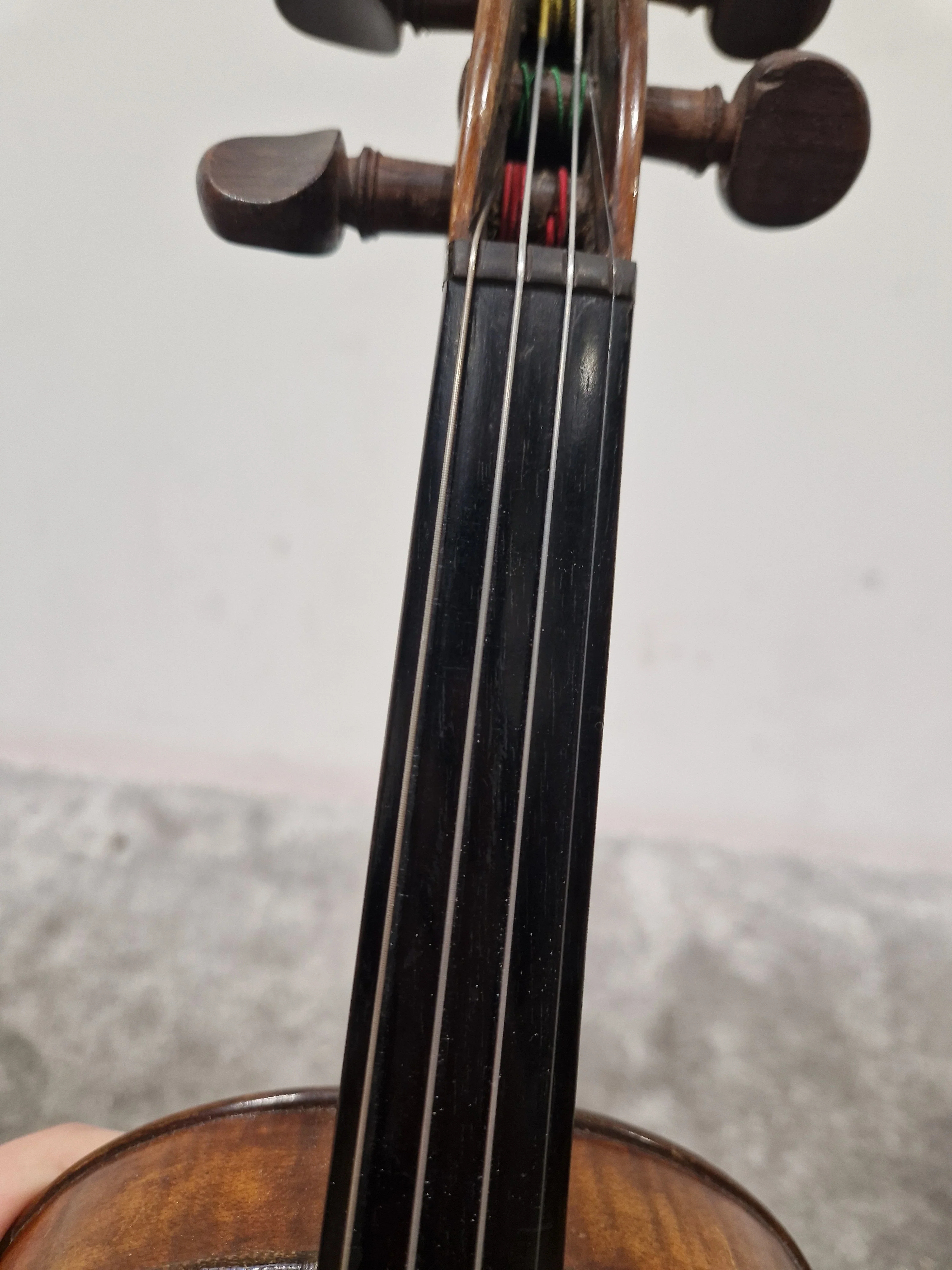 Nicolaus Amatus Copy - Violin - Full Size - Antique Finish - Good w/ Hard Case - Image 5