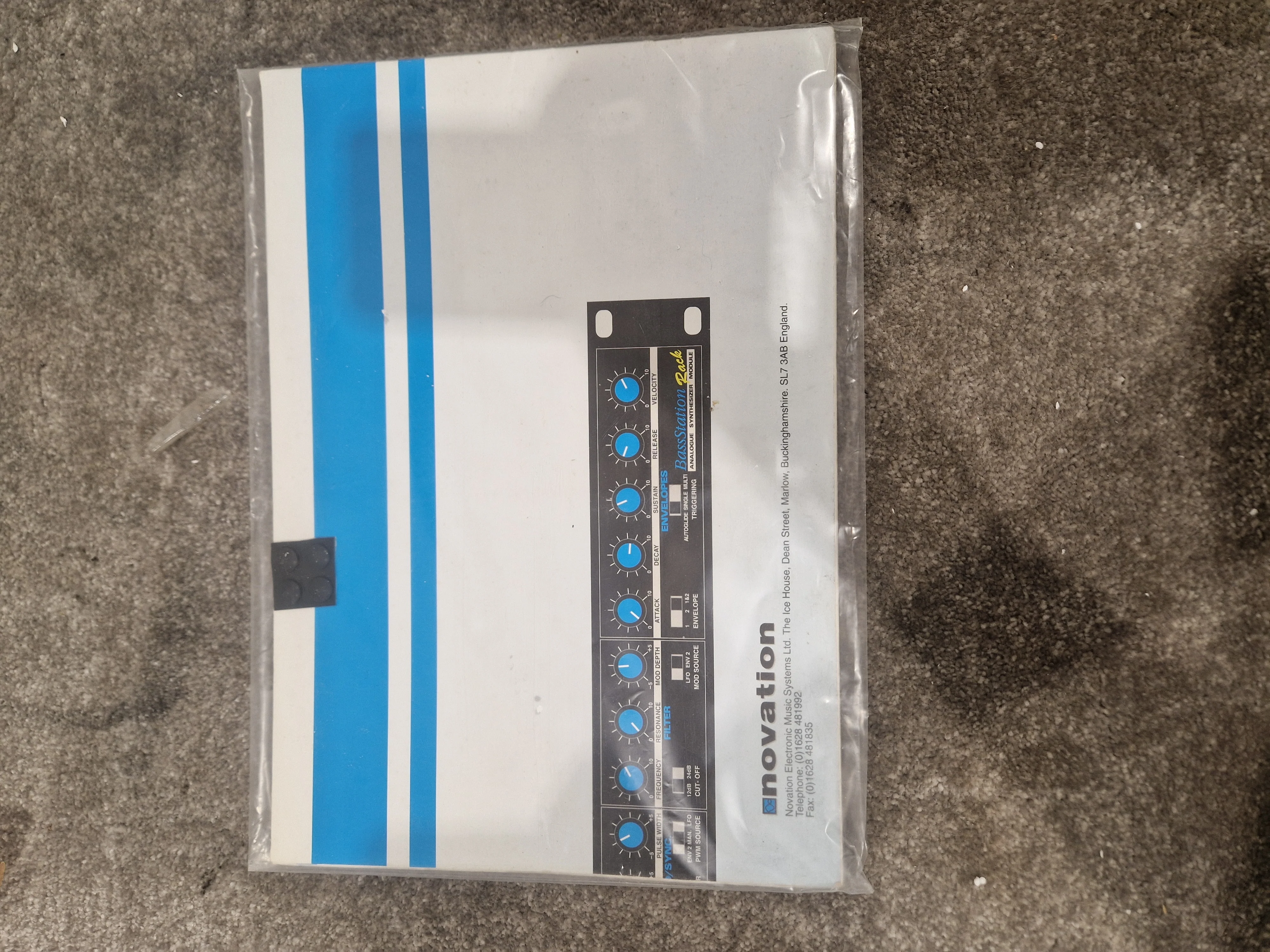 Novation Bass Station Rack - Analog Synthesizer, MIDI Control - Very Good w/ Original Box & Power Supply & Manuals - Image 11