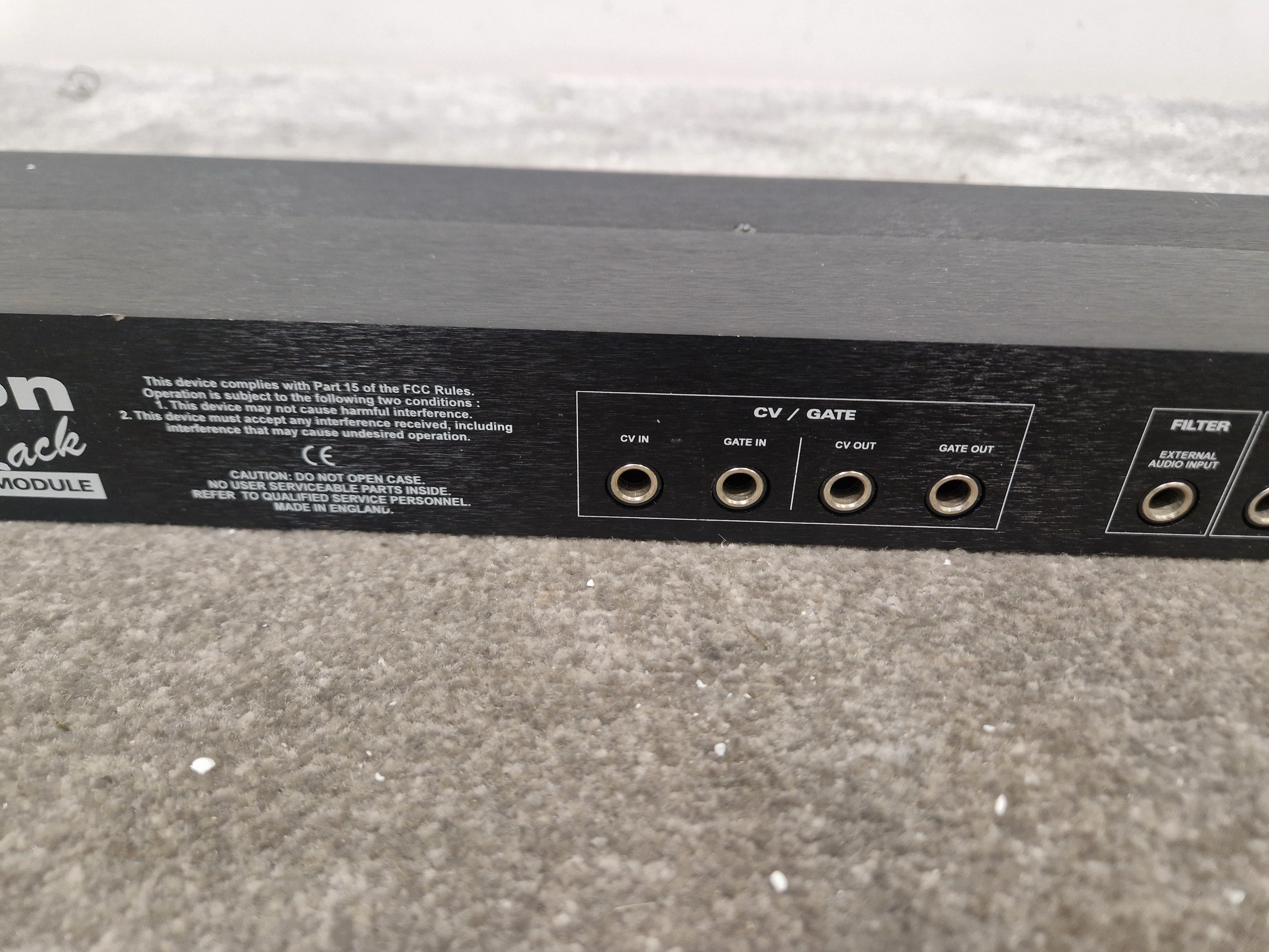 Novation Bass Station Rack - Analog Synthesizer, MIDI Control - Very Good w/ Original Box & Power Supply & Manuals - Image 13