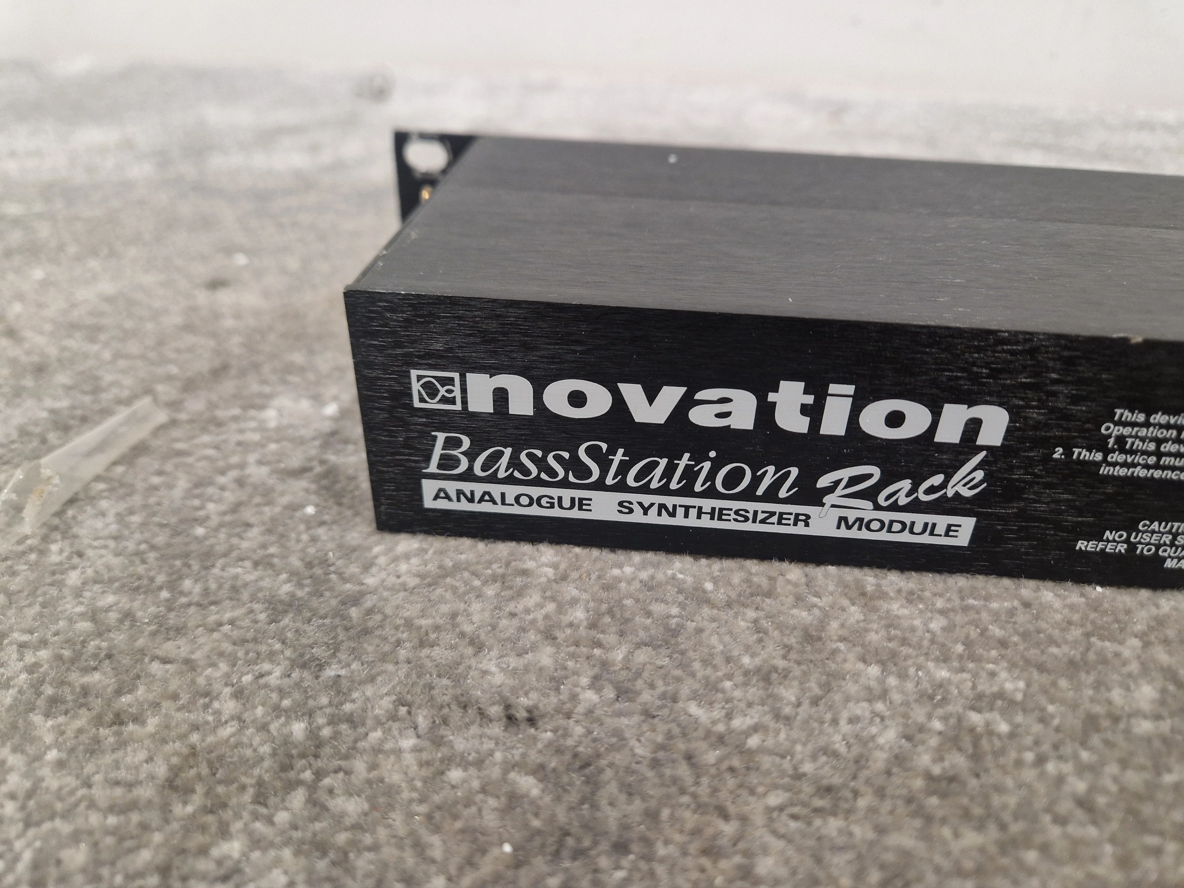 Novation Bass Station Rack - Analog Synthesizer, MIDI Control - Very Good w/ Original Box & Power Supply & Manuals - Image 14
