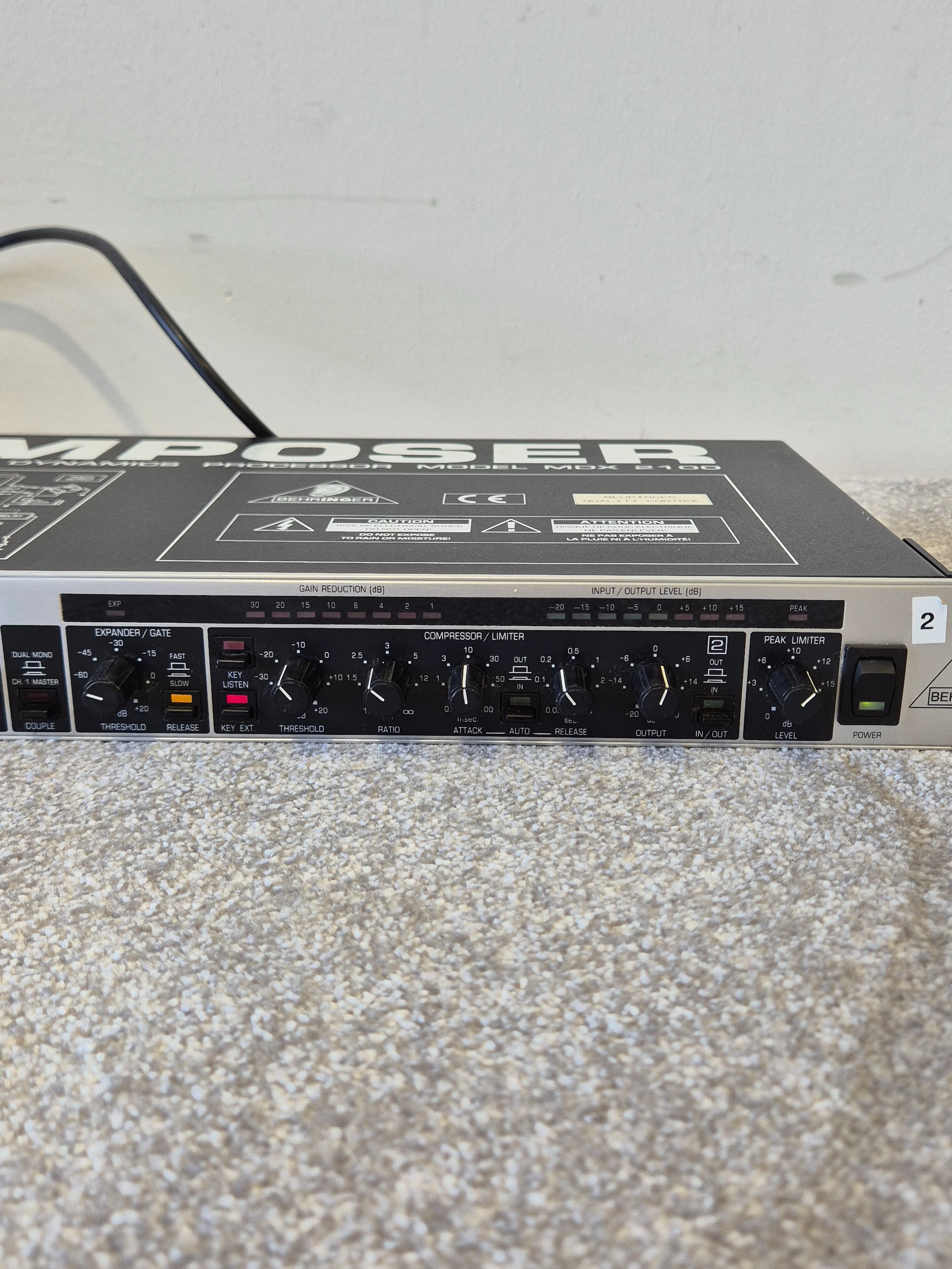 Behringer Composer MDX 2100 - Dual-Channel Dynamics Processor - Image 3