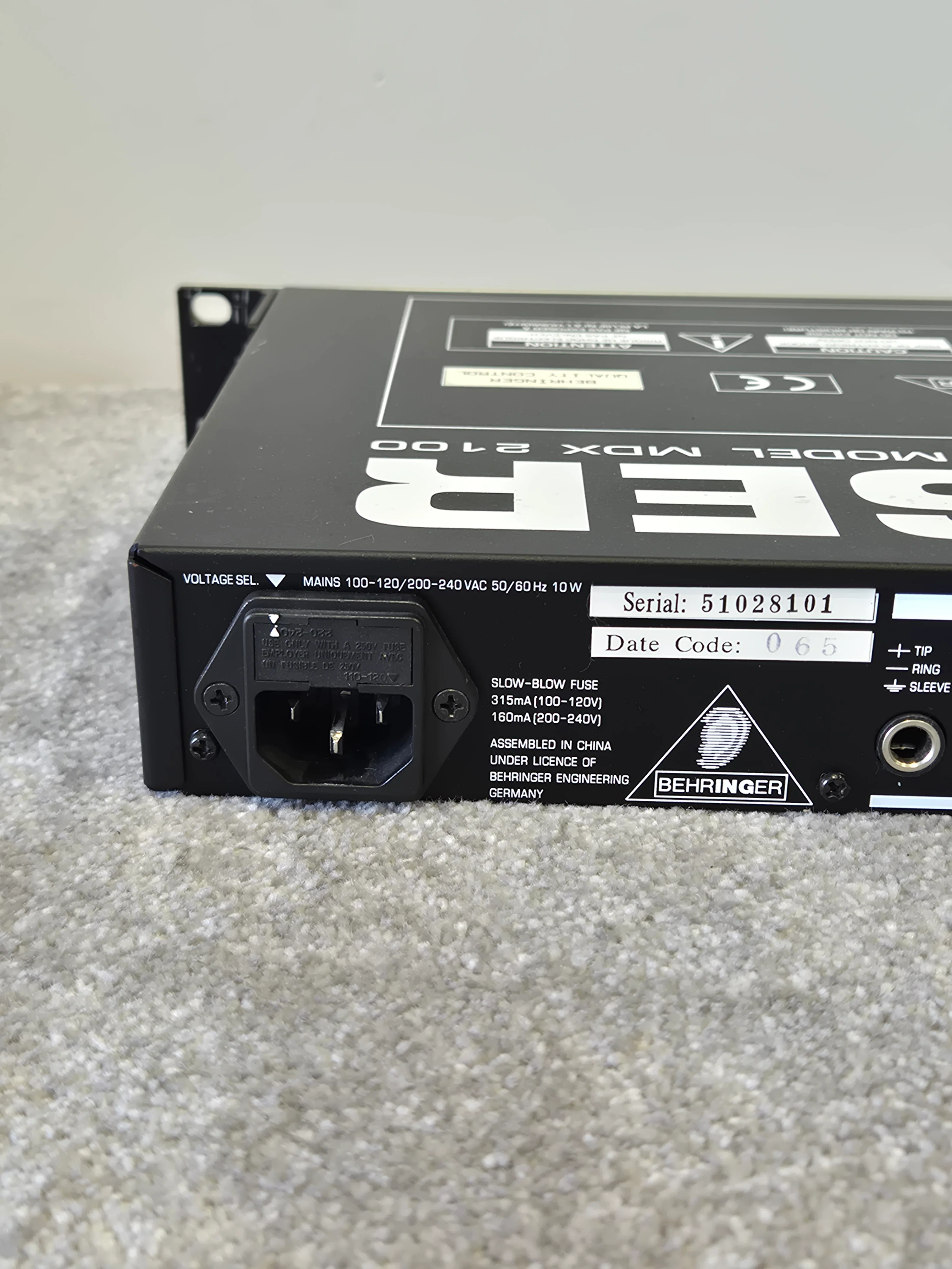 Behringer Composer MDX 2100 - Dual-Channel Dynamics Processor - Image 7