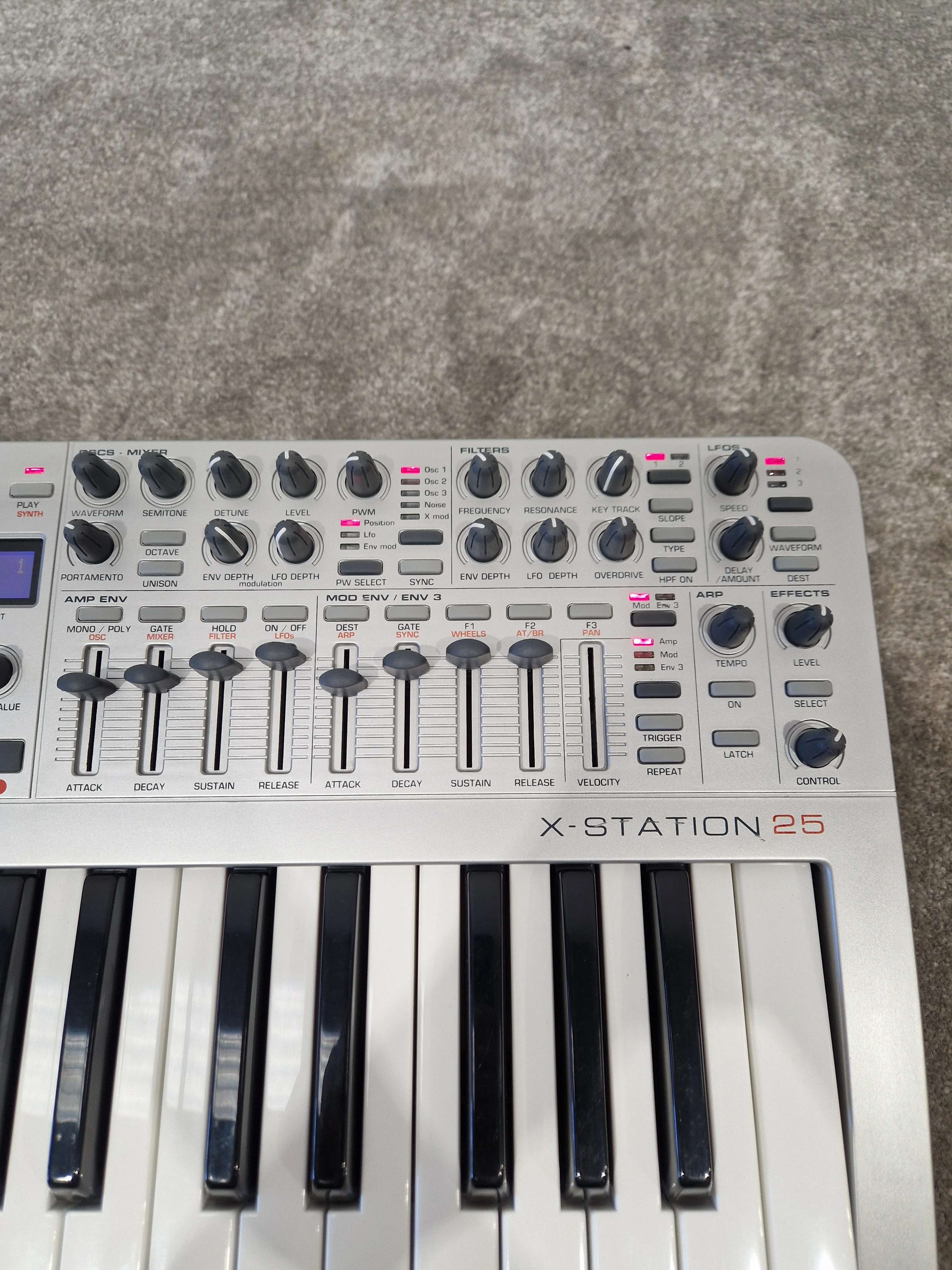Novation X-station 25 Synthesizer - Analog Modeling Synth - Excellent w/ Power Supply - Image 4