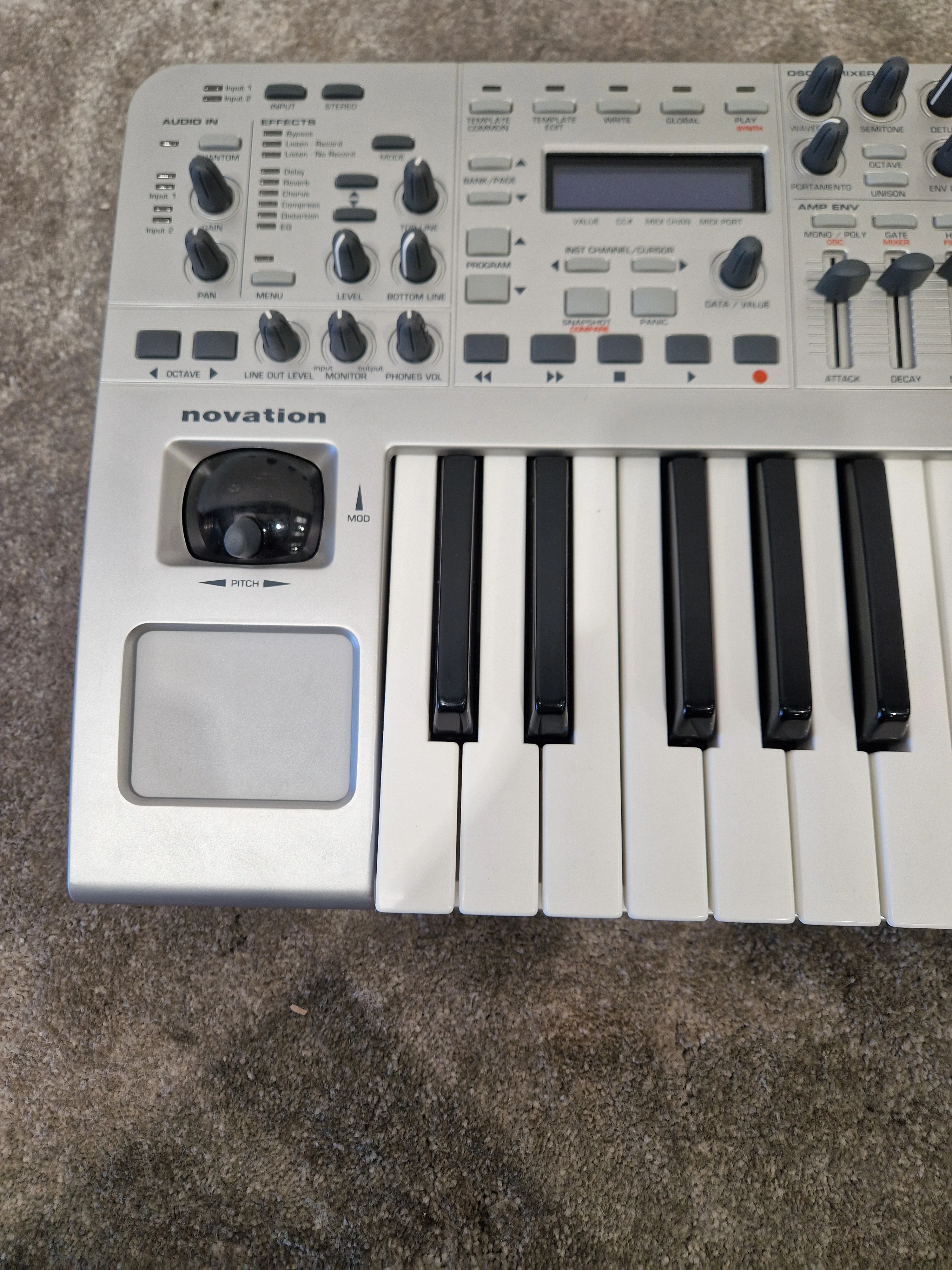 Novation X-station 25 Synthesizer - Analog Modeling Synth - Excellent w/ Power Supply - Image 9