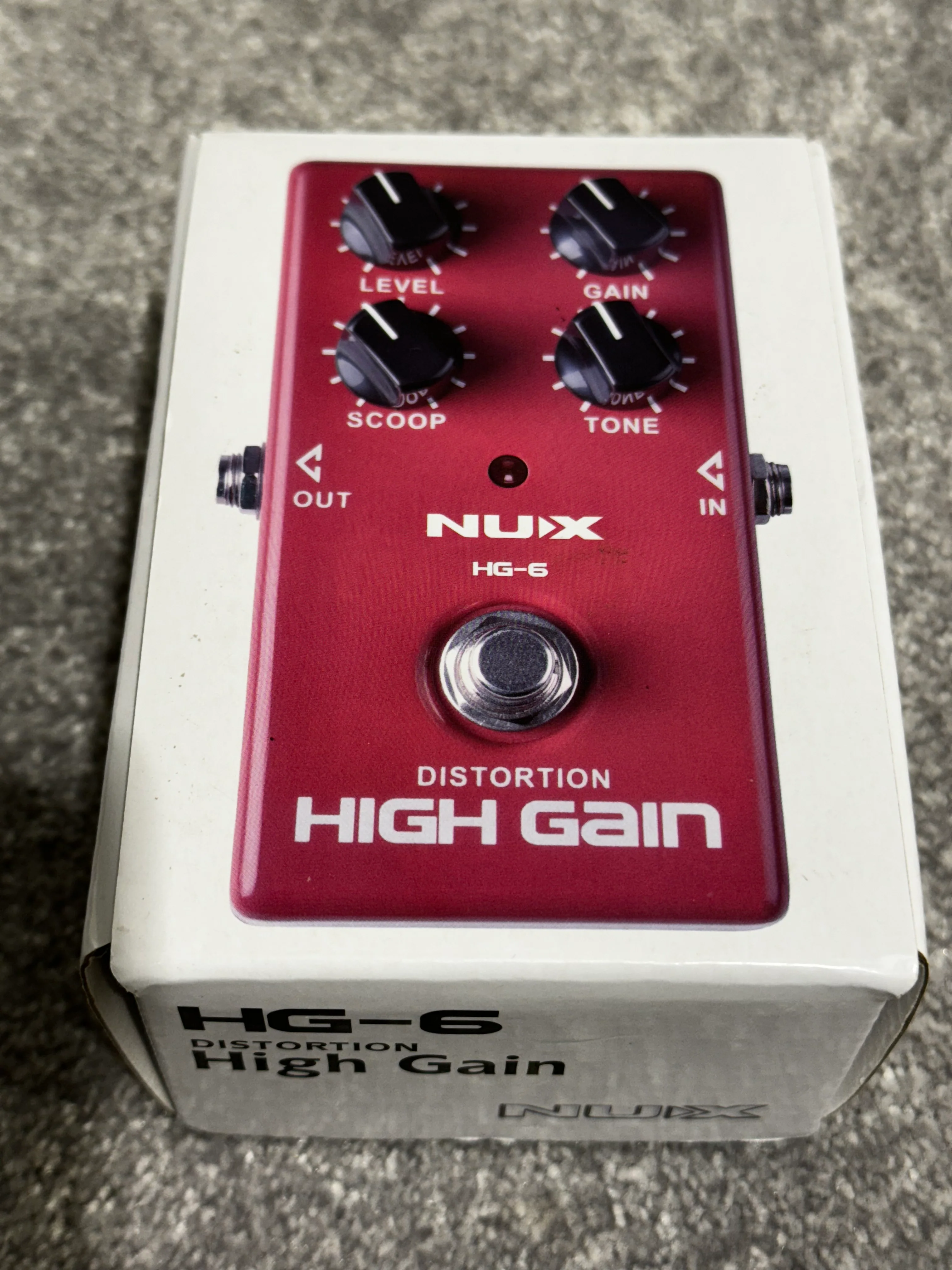 NU-X HG-6 High Gain Distortion Pedal - Image 3