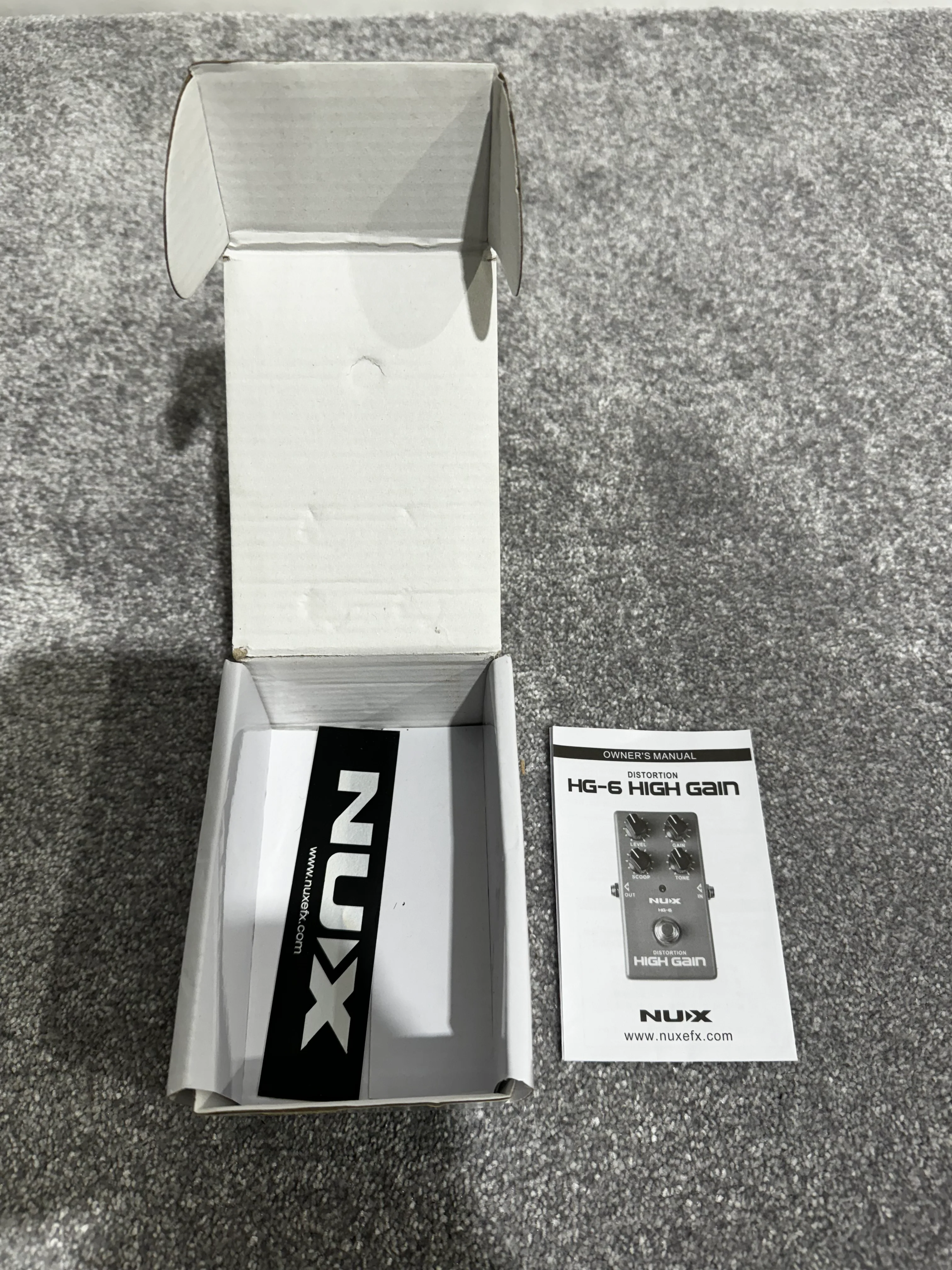 NU-X HG-6 High Gain Distortion Pedal - Image 4