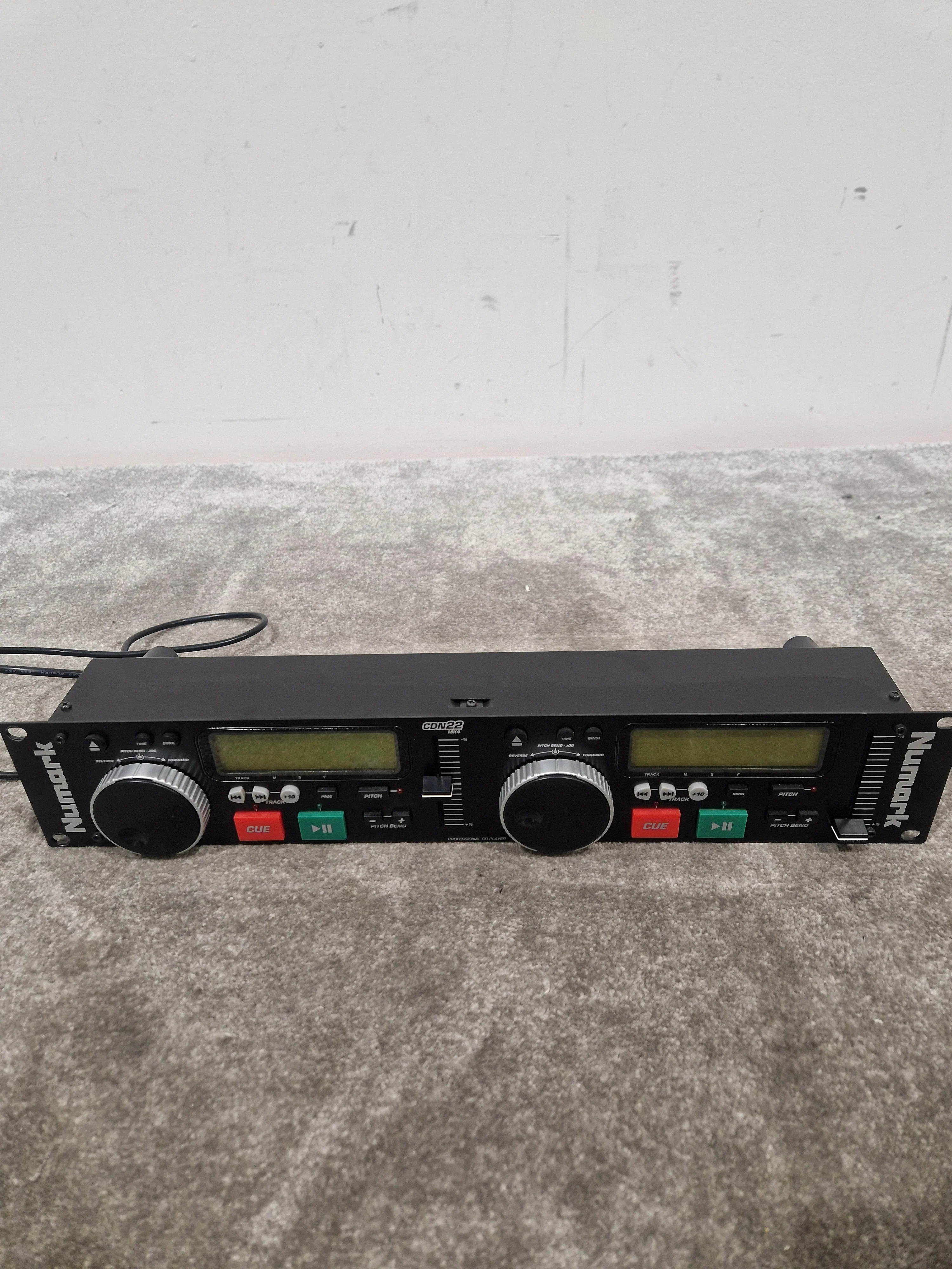 Numark CDN22 MK4 - Dual CD Player - Excellent w/ Power Supply - Image 12
