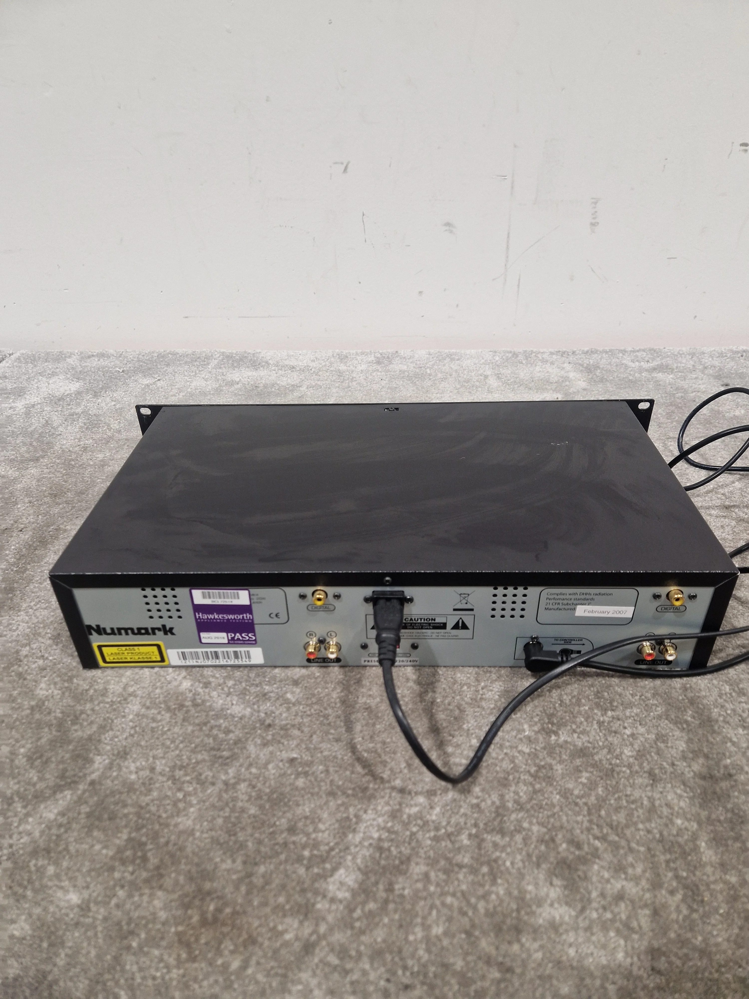 Numark CDN22 MK4 - Dual CD Player - Excellent w/ Power Supply - Image 5