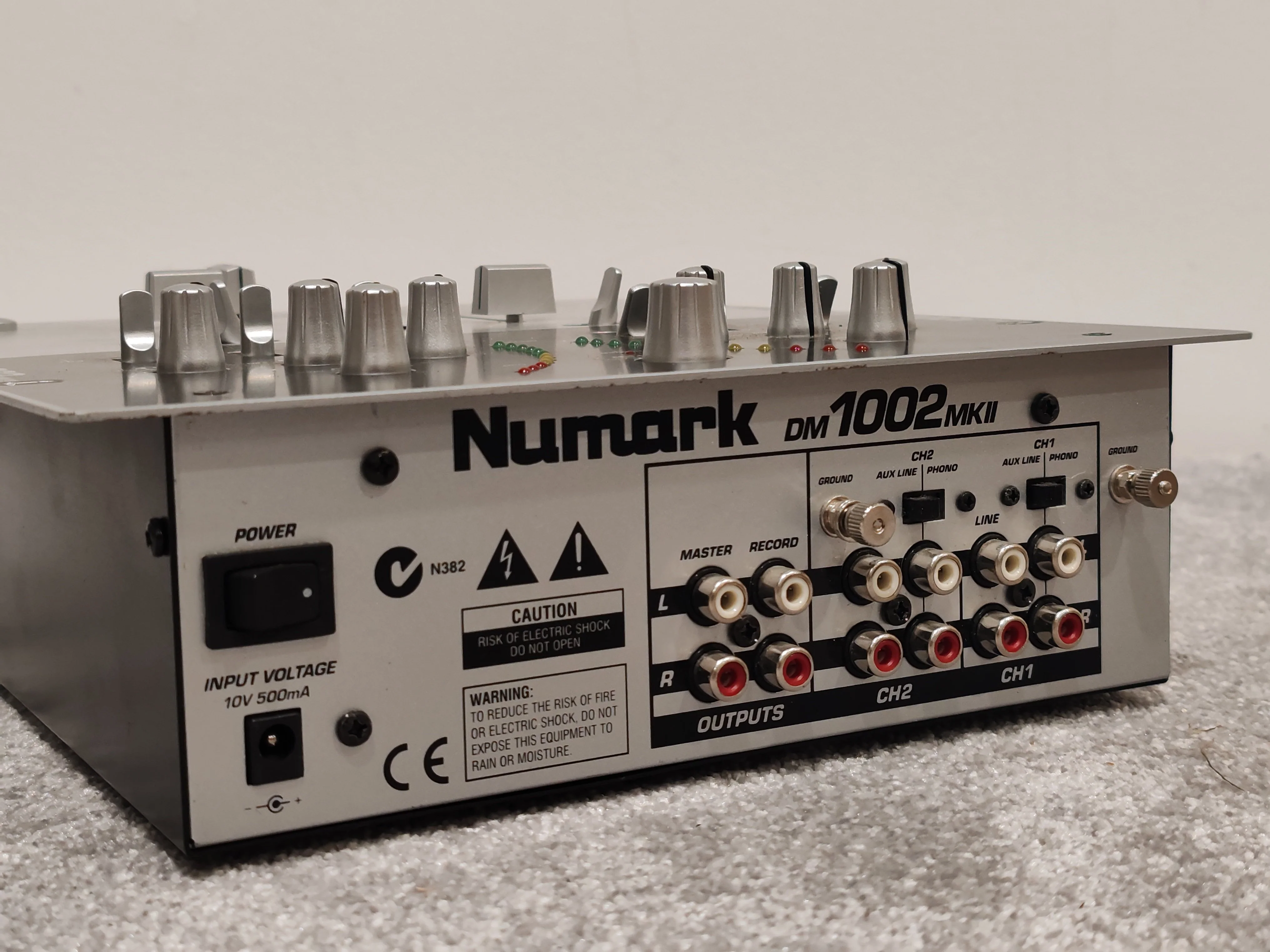 Numark DM1002 MKII - Two-Channel Professional DJ Mixer - Image 3