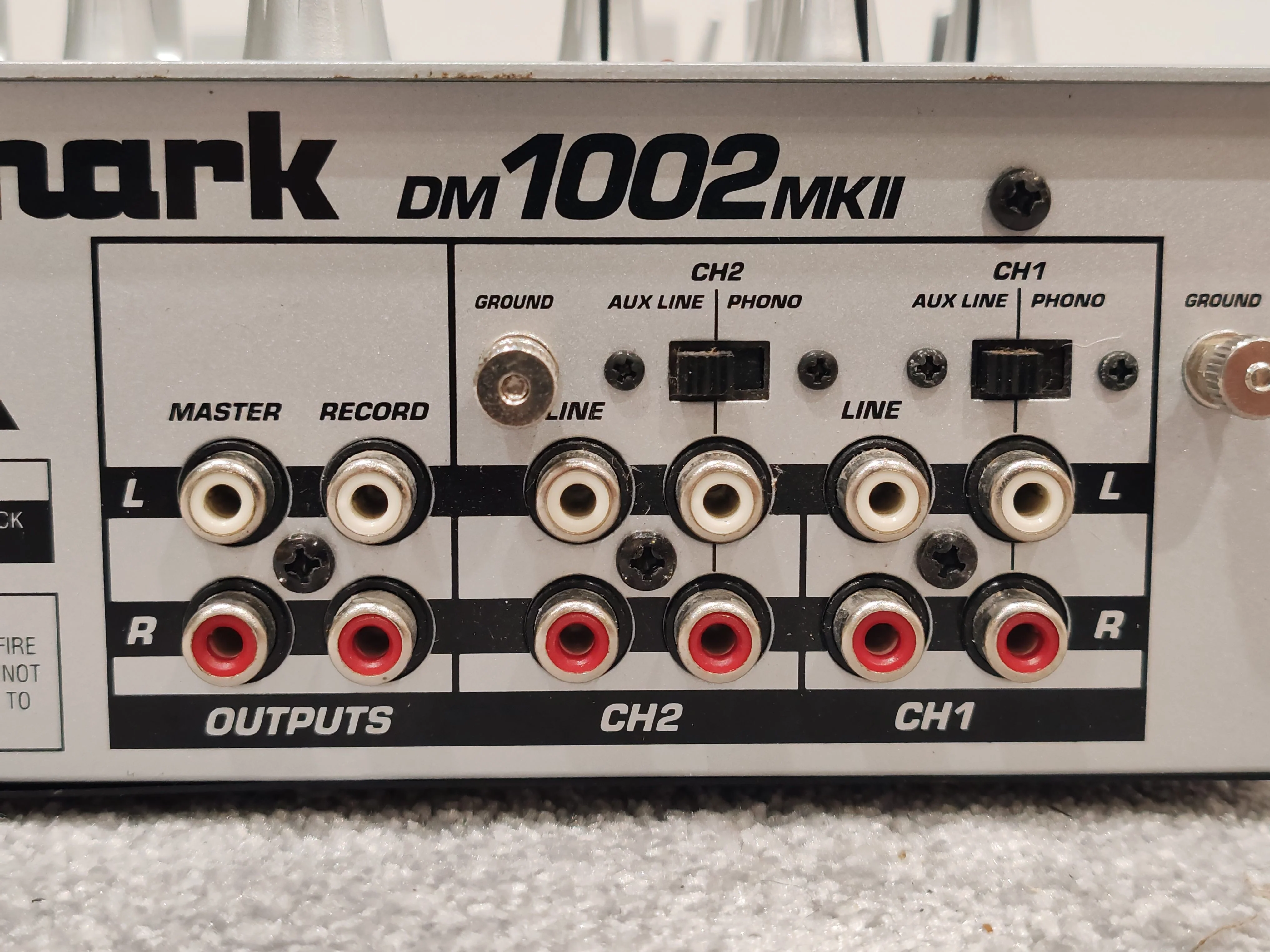 Numark DM1002 MKII - Two-Channel Professional DJ Mixer - Image 4