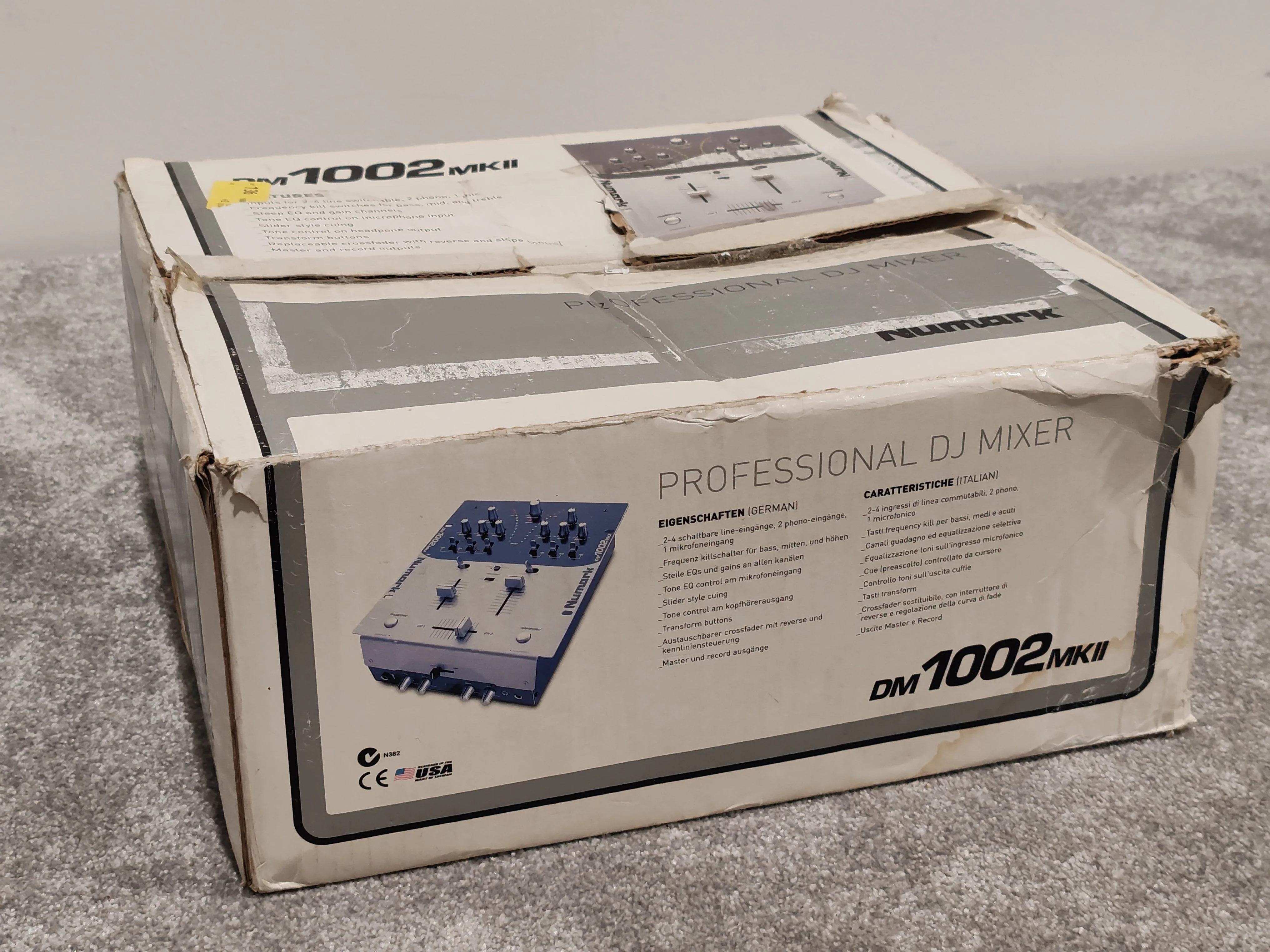 Numark DM1002 MKII - Two-Channel Professional DJ Mixer - Image 7