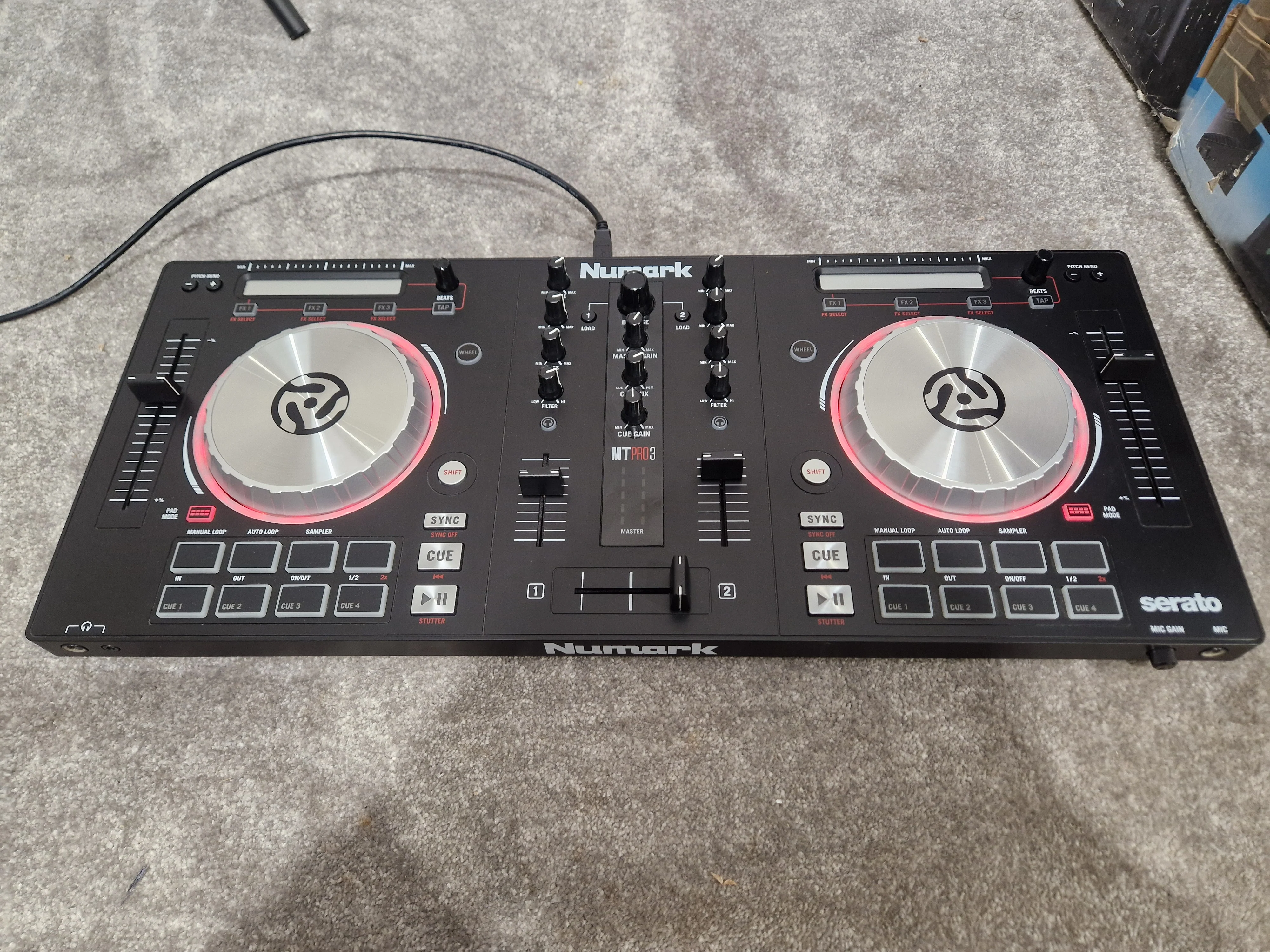 Numark Mixtrack Pro 3 ALL-IN-ONE Controller - DJ Performance Controller - Excellent w/ Hard Case - Image 14