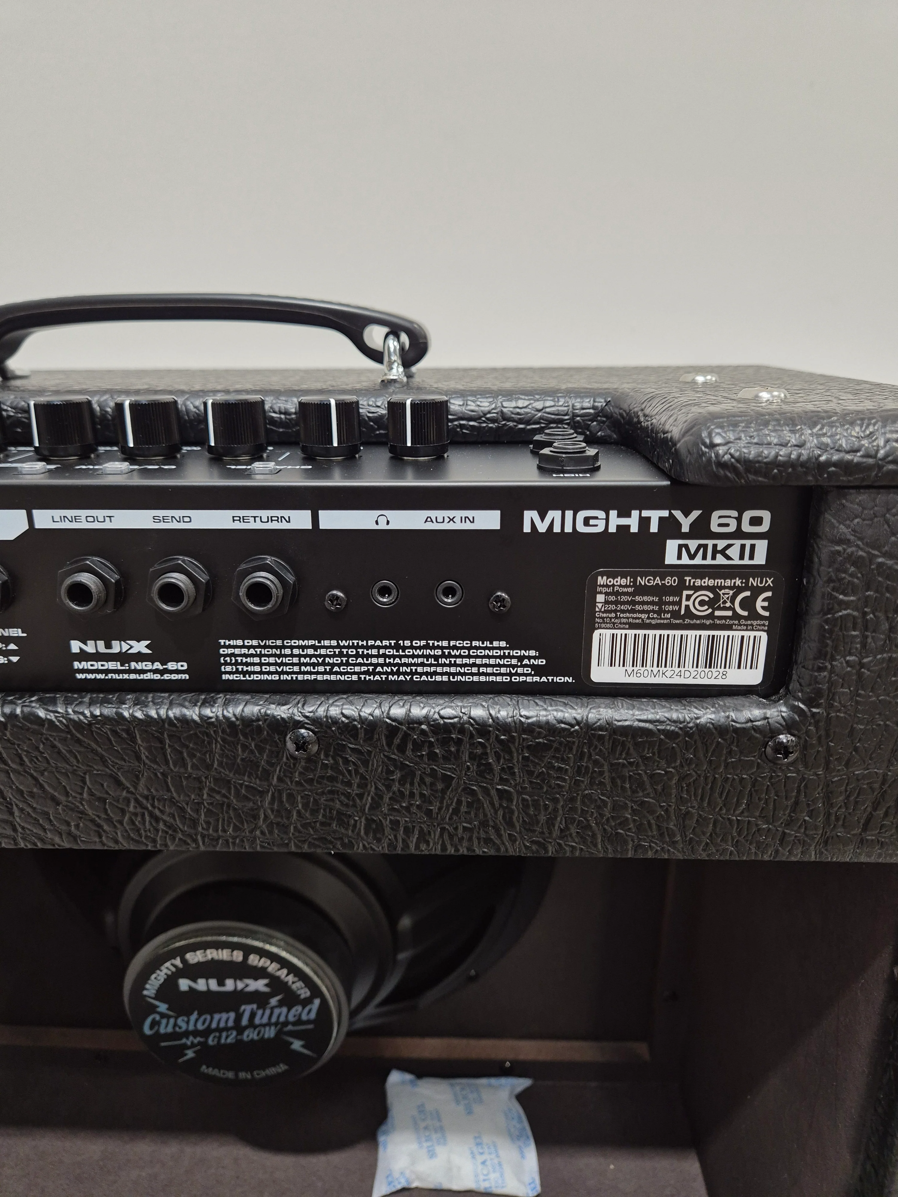 NUX Mighty 60 MkII - Versatile Modeling Amplifier w/ Original Box - Excellent - Image 8