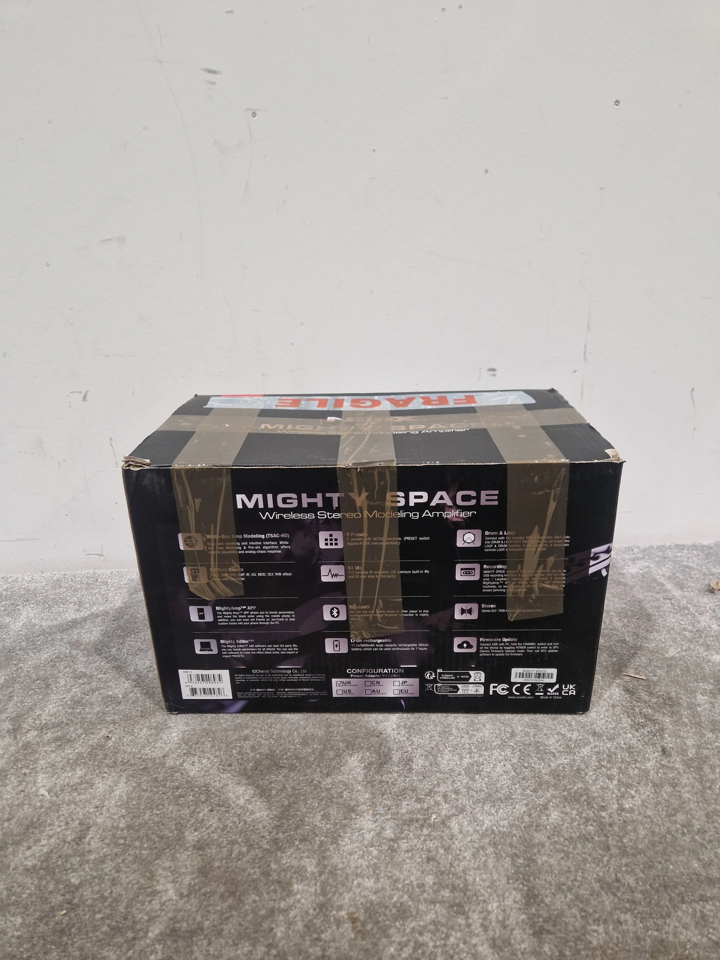 NUX Mighty Space Practice Guitar Amp - Portable Bluetooth Capability - Excellent w/ Original Box & Power Supply - Image 14