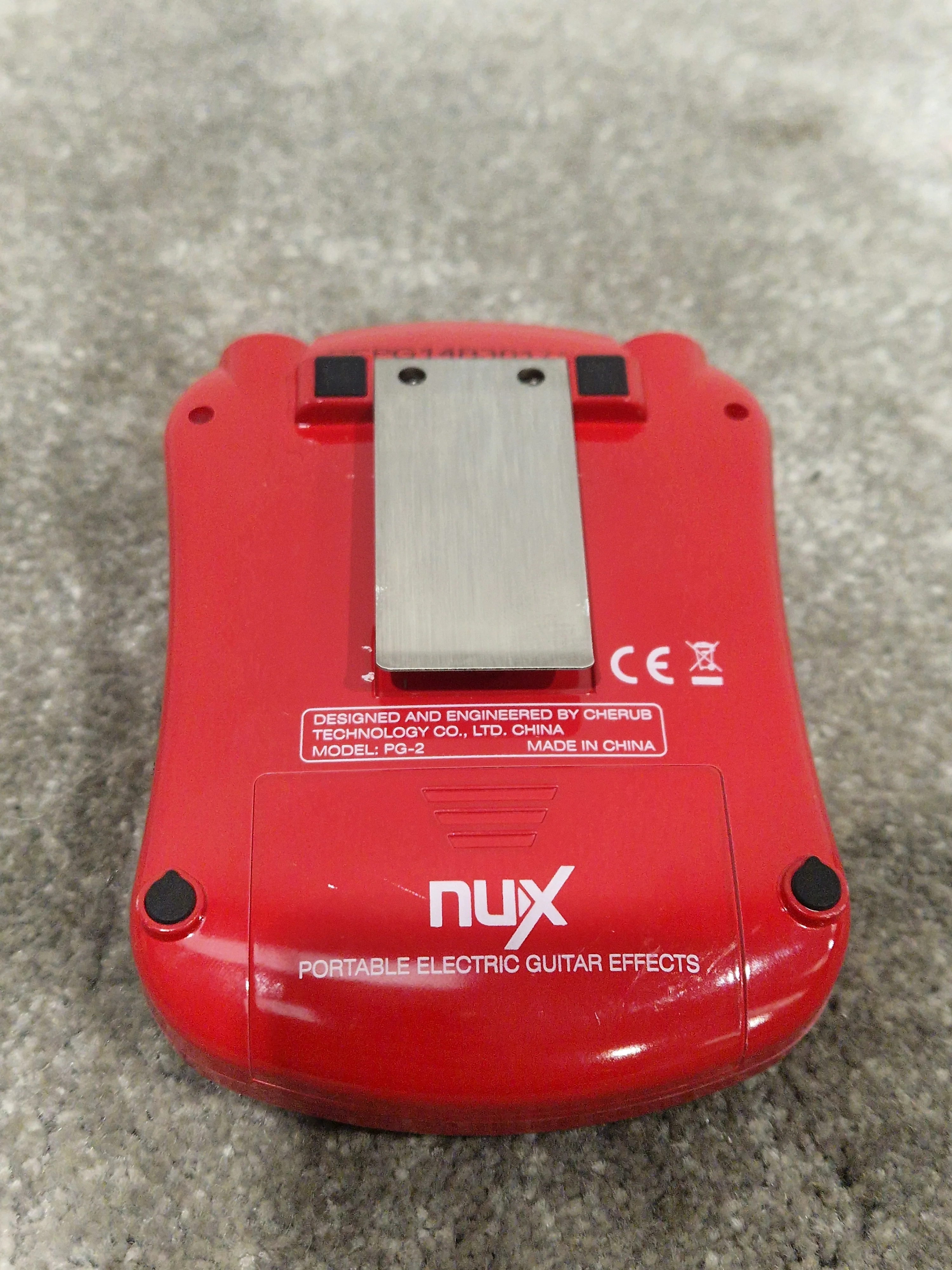 Nux PG-2 - Multi-Effects Unit - Red - Fair - Image 10