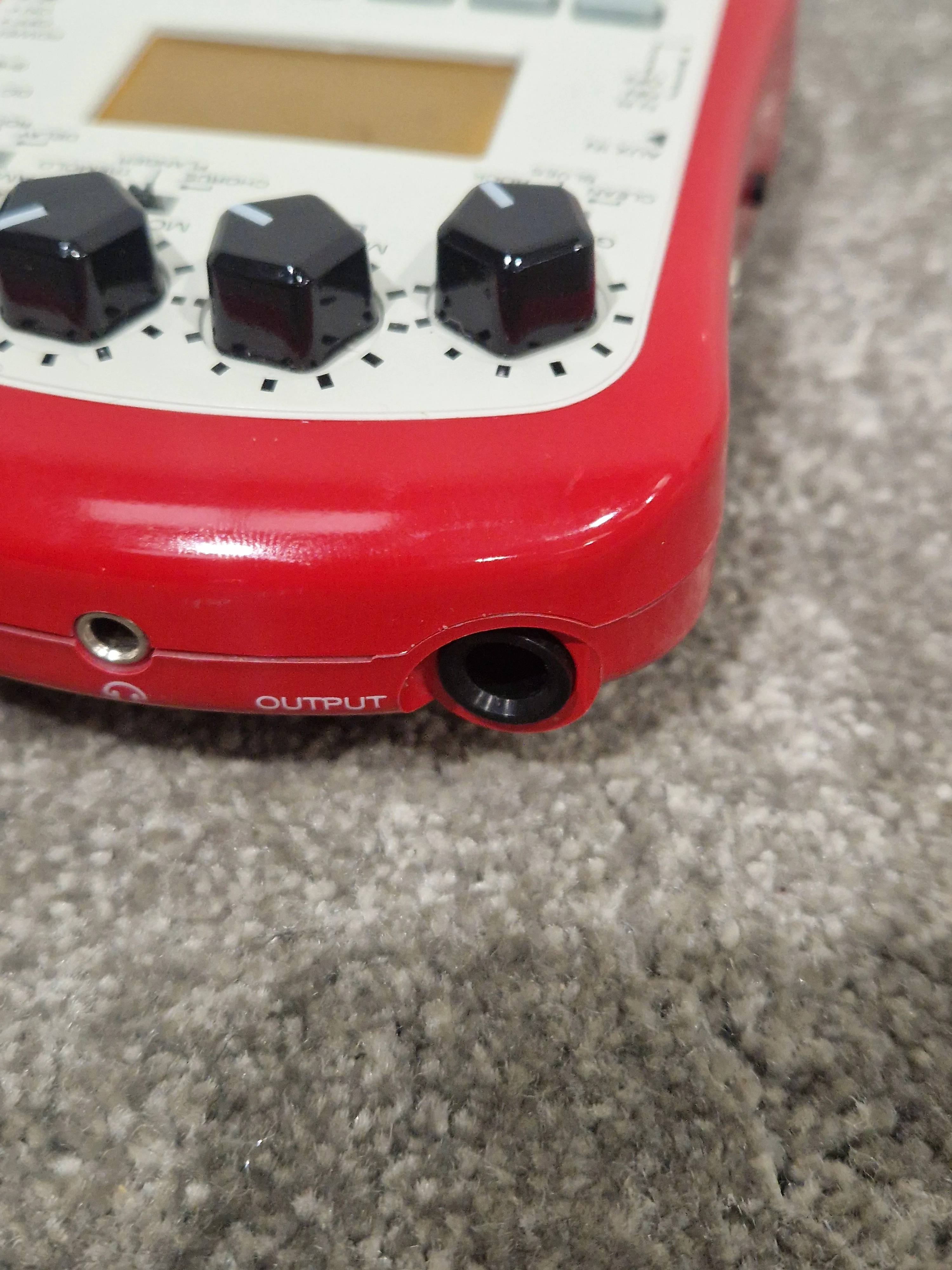 Nux PG-2 - Multi-Effects Unit - Red - Fair - Image 8