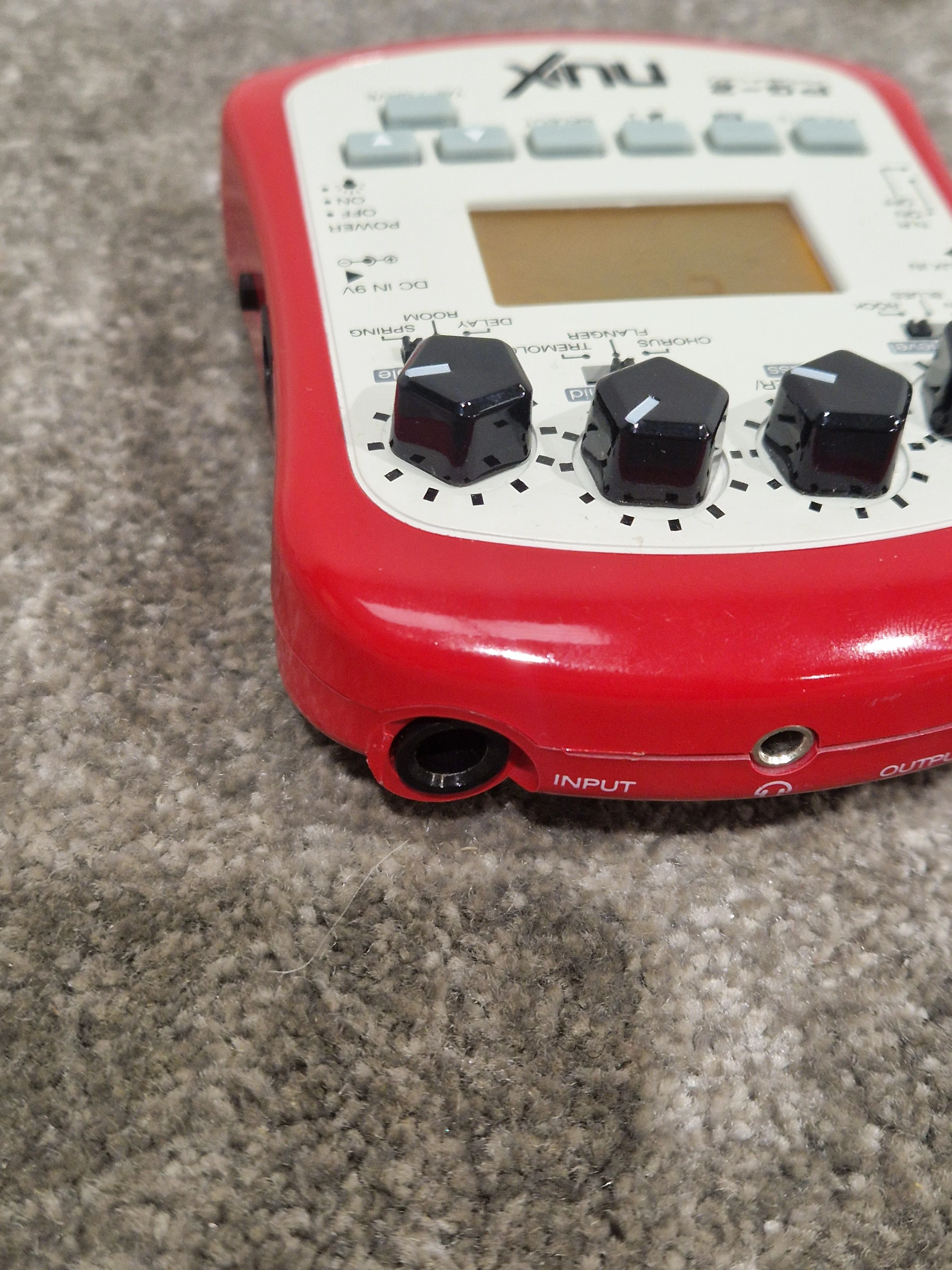 Nux PG-2 - Multi-Effects Unit - Red - Fair - Image 9