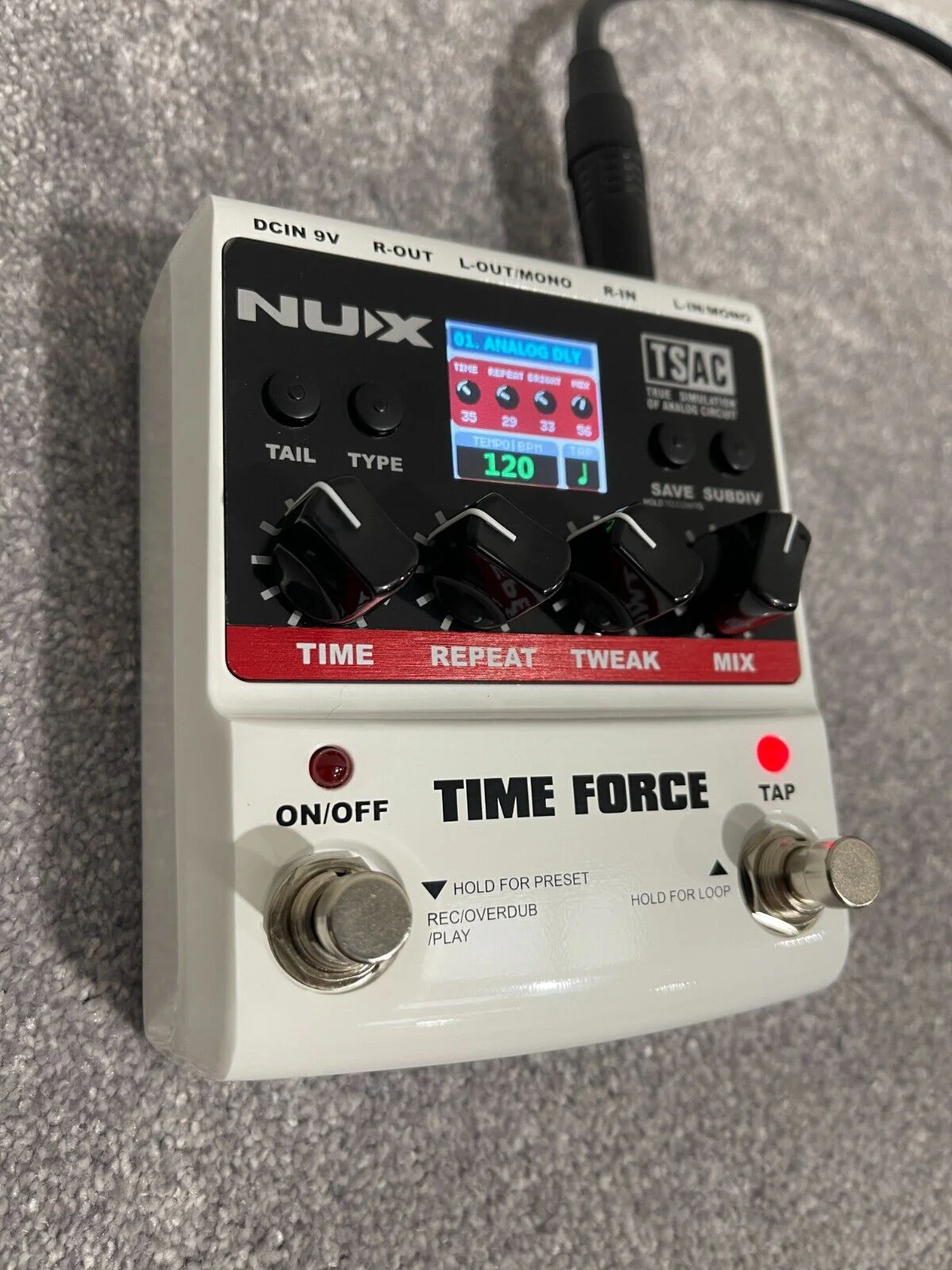 NUX Time Force Digital Delay and Loop Electric Guitar Pedal - Free UK Shipping - Image 13