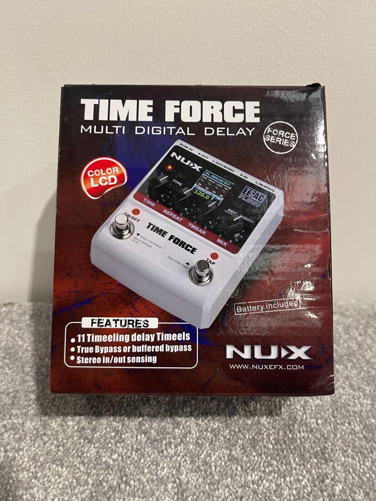 NUX Time Force Digital Delay and Loop Electric Guitar Pedal - Free UK Shipping - Image 14