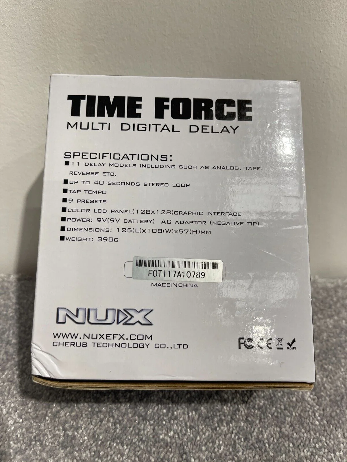 NUX Time Force Digital Delay and Loop Electric Guitar Pedal - Free UK Shipping - Image 8