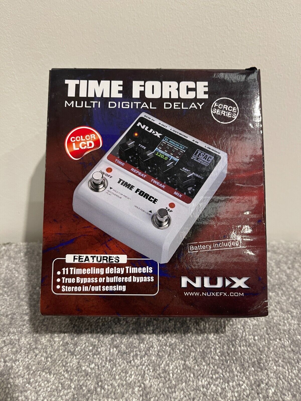 NUX Time Force Digital Delay and Loop Electric Guitar Pedal - Free UK Shipping - Image 9