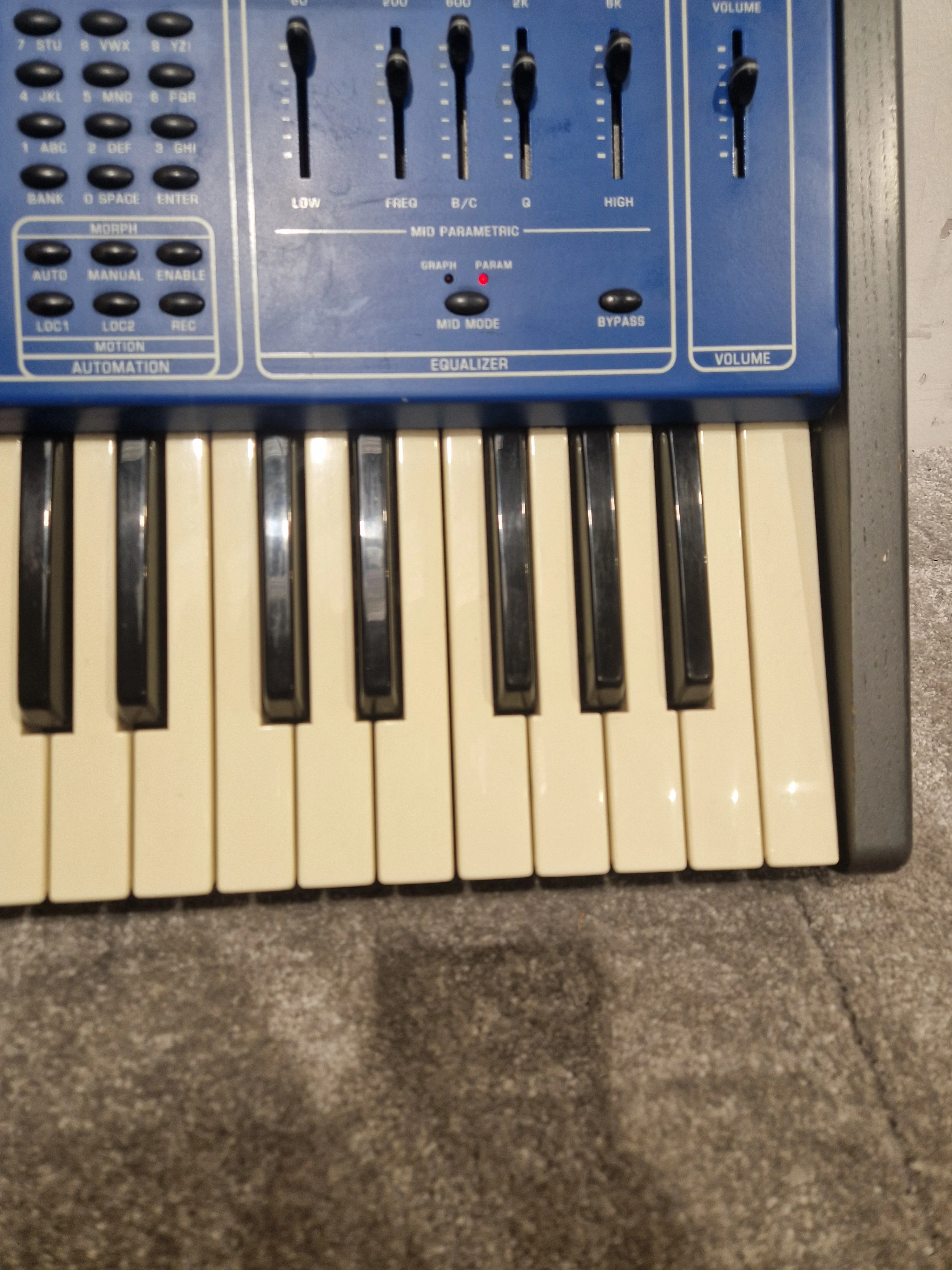 Oberheim OB-12 - Synthesizer - Blue - Good w/ Power Cable - Image 19