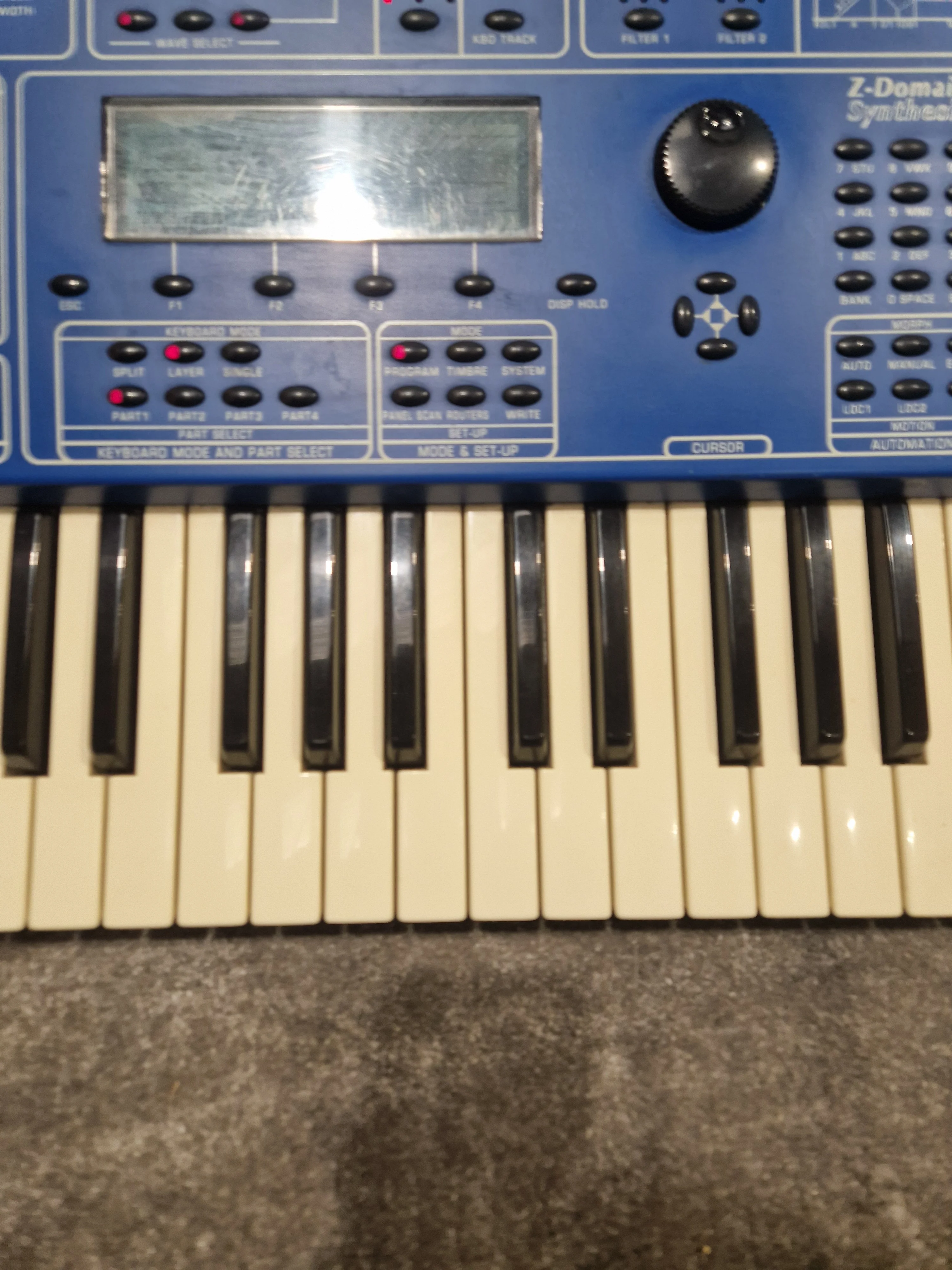 Oberheim OB-12 - Synthesizer - Blue - Good w/ Power Cable - Image 5